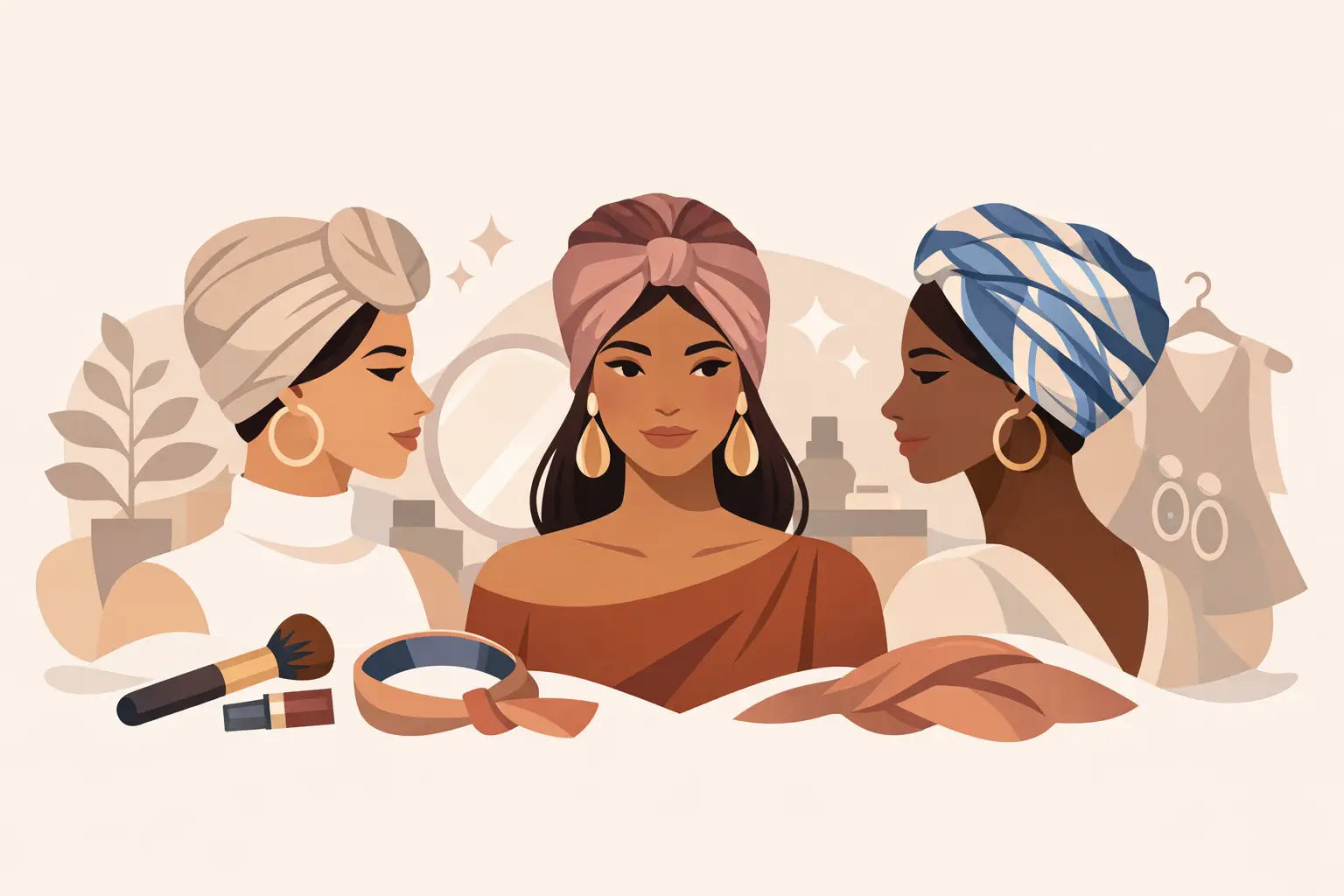 How to Style a Women's Turban