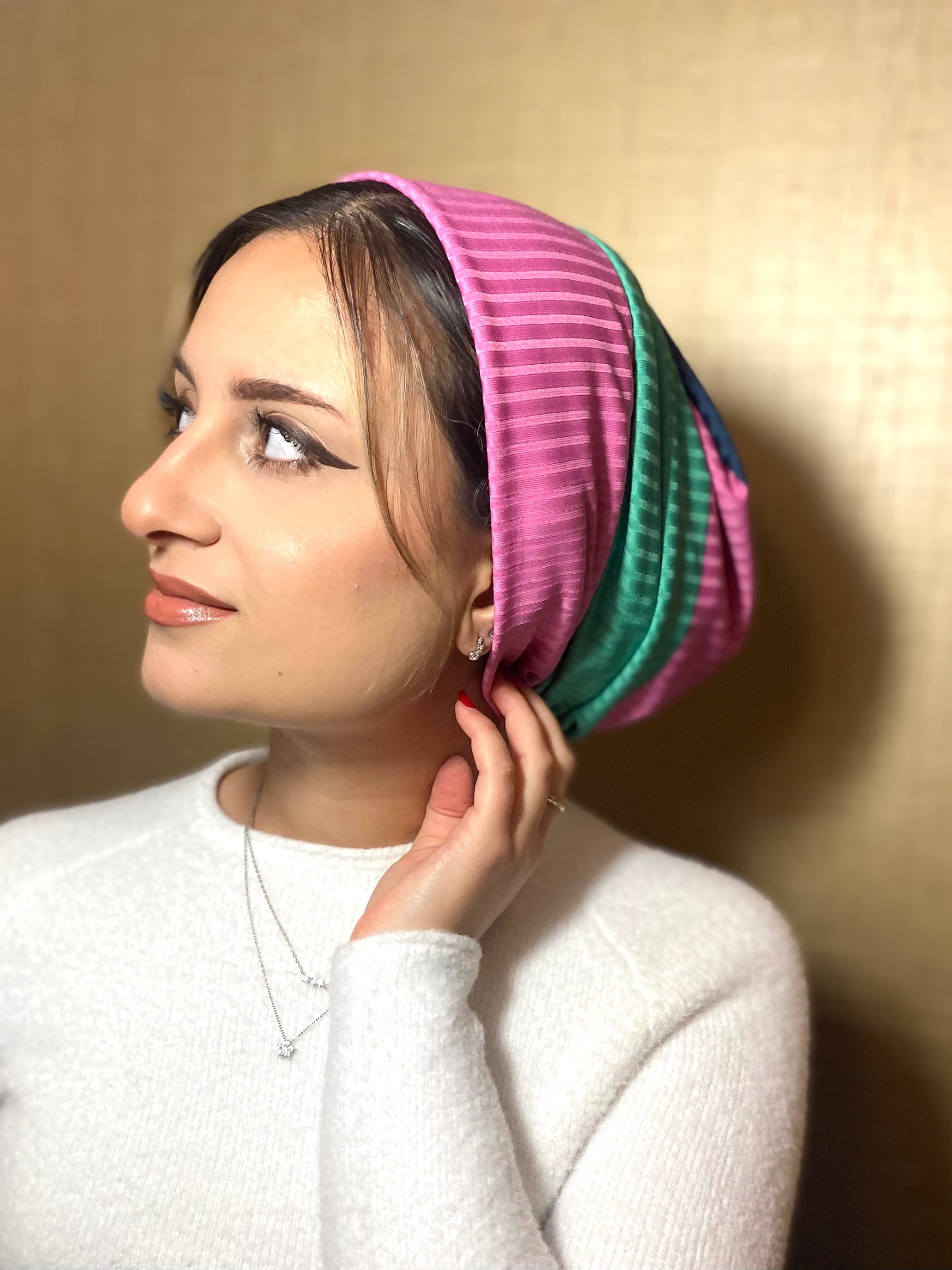 Beanie - Ribbed jersey fabric