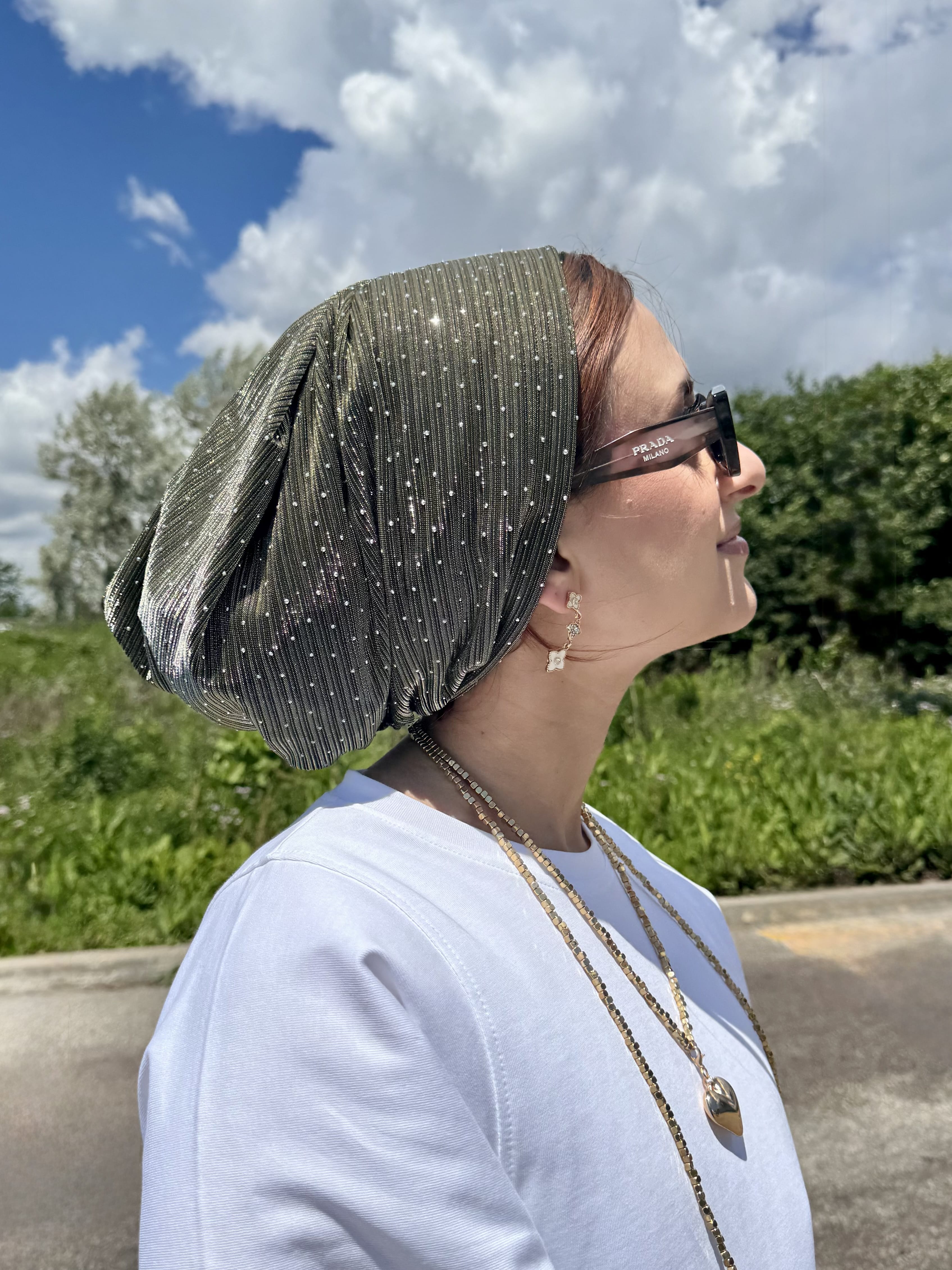 Beanie Shimmer - Olives