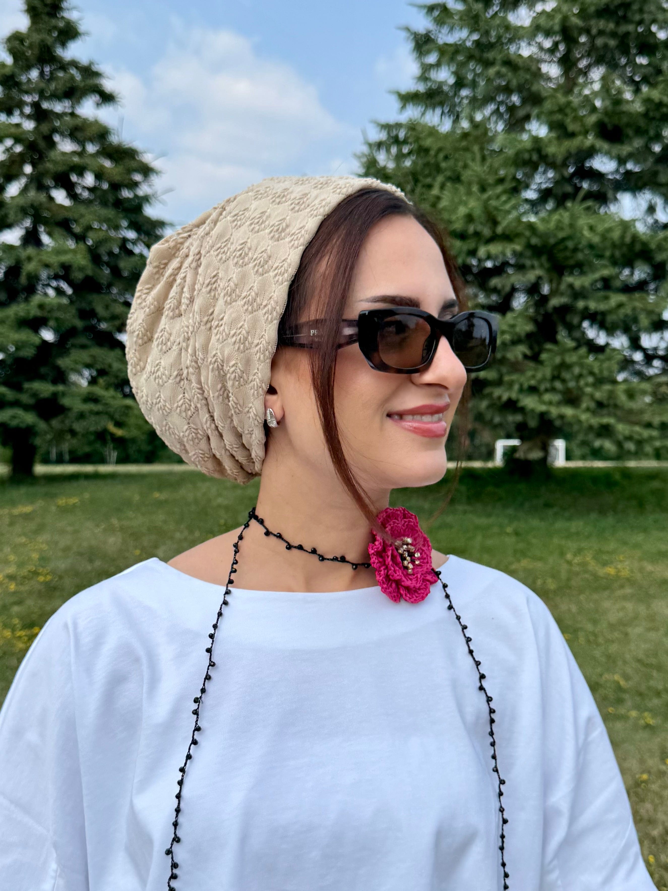 Beanie Sunbula - Nude - Turban Couture