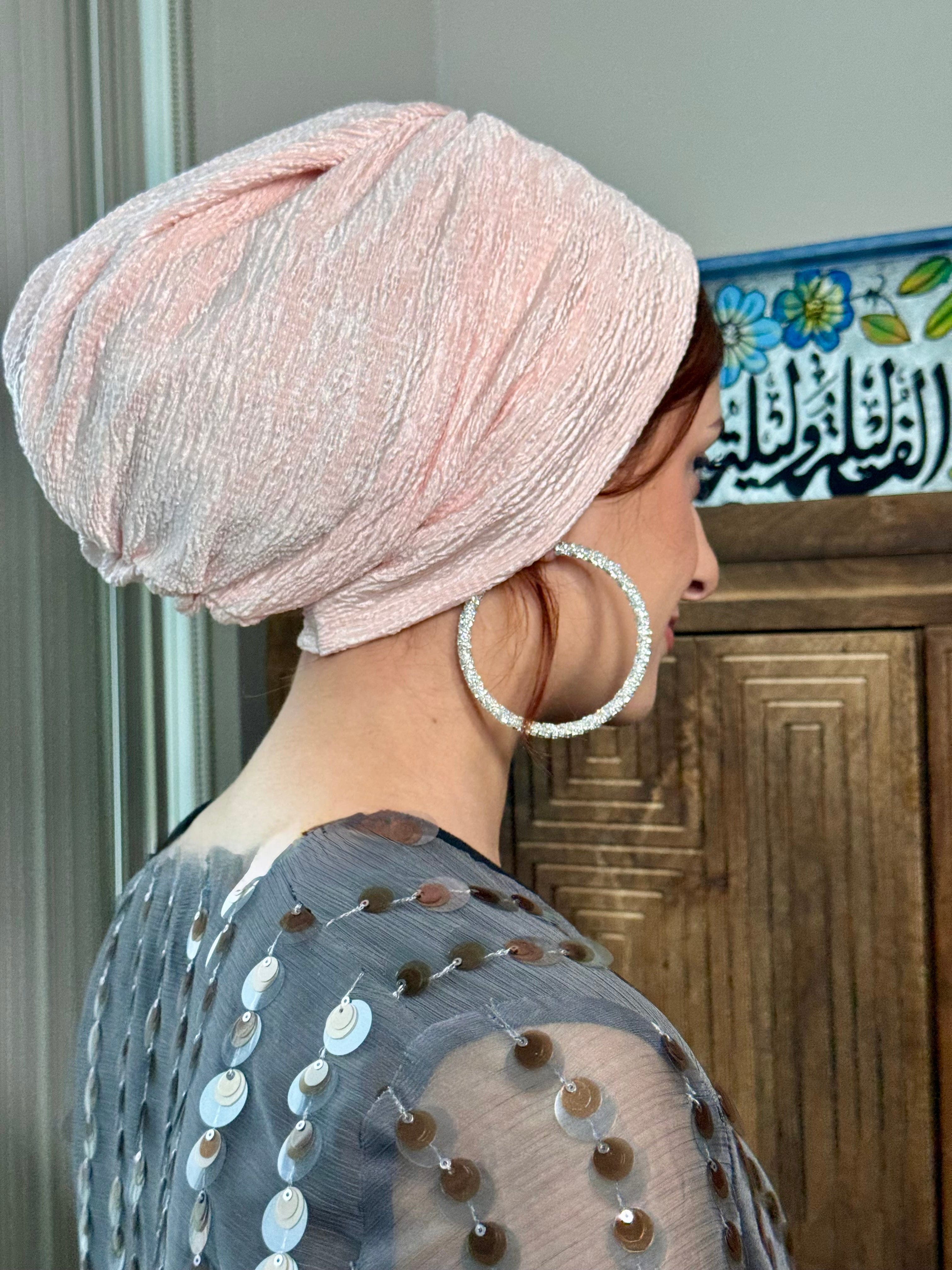 Beanie Rippled - Beachy Pink