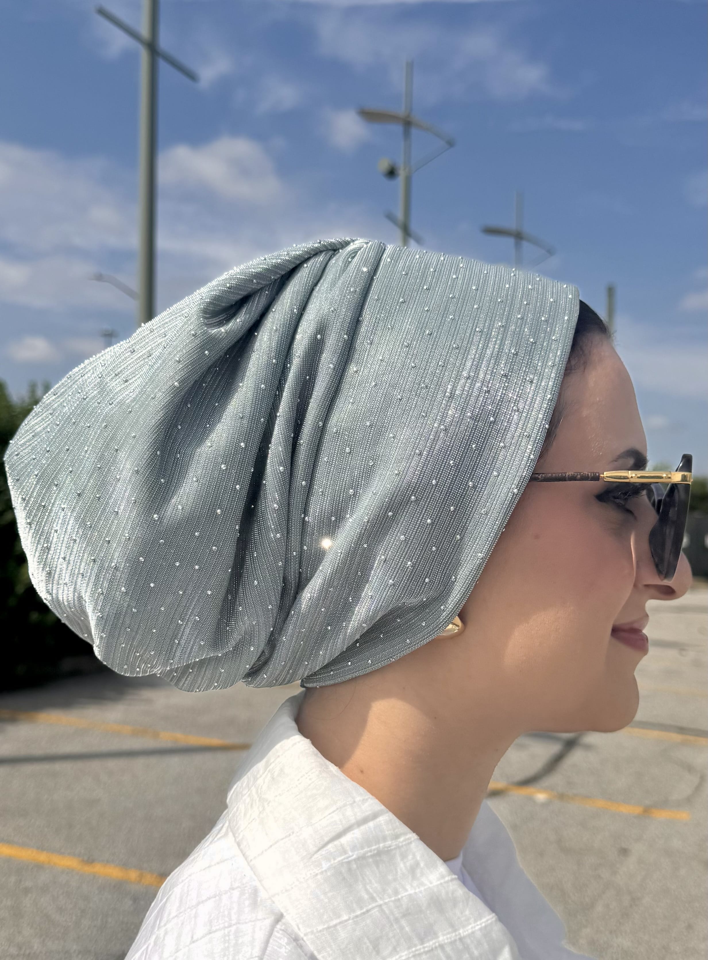 Beanie Shimmer - Baby Blue