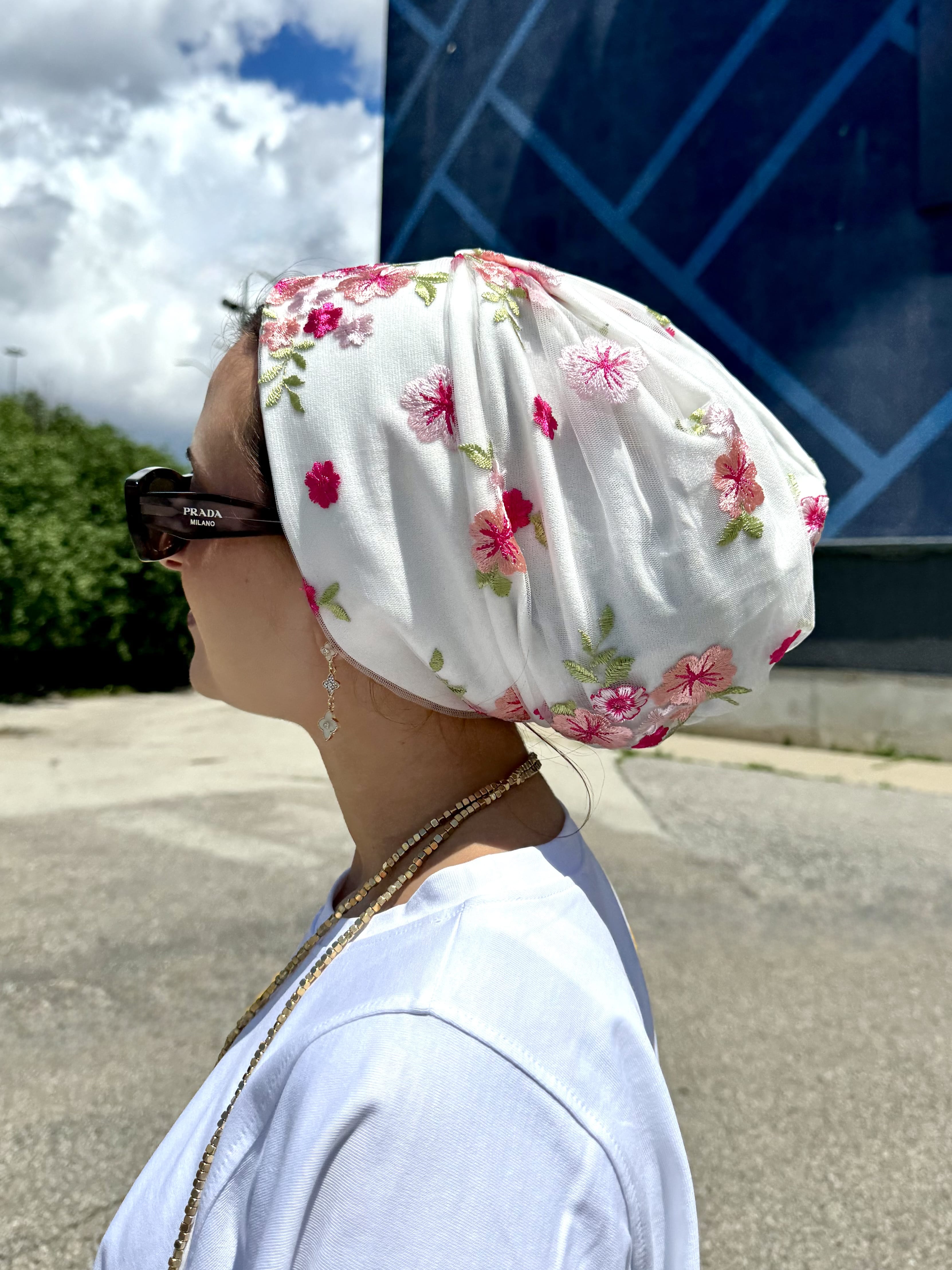 Beanie Tulle - Floral