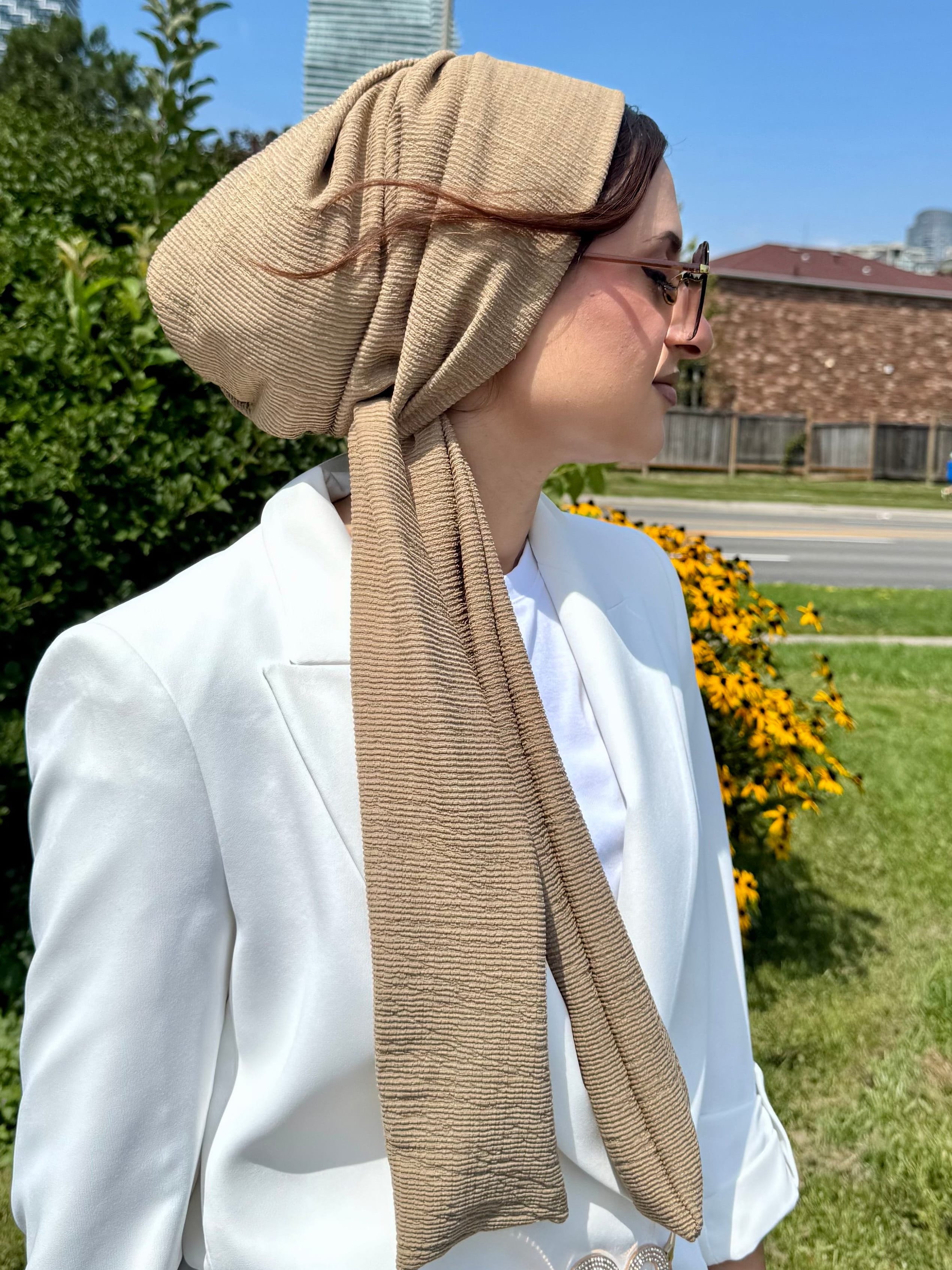 Beanie Wrap - Khaki