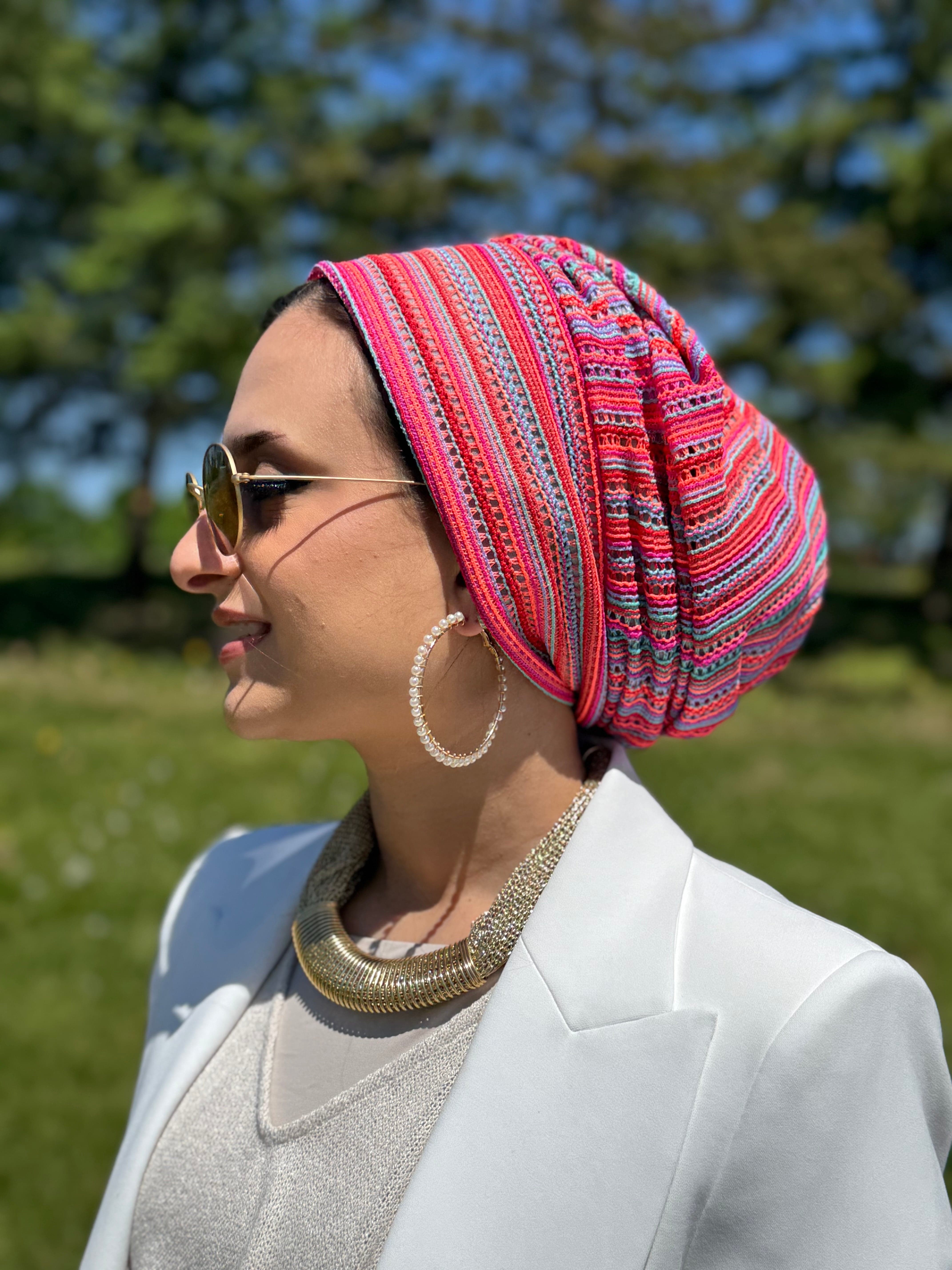 Beanie Knit - Pinkish - Turban Couture