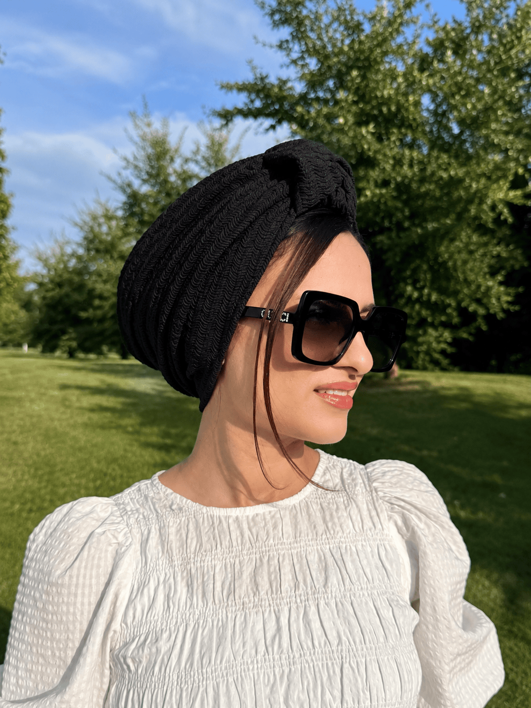 Beanie knot - Black