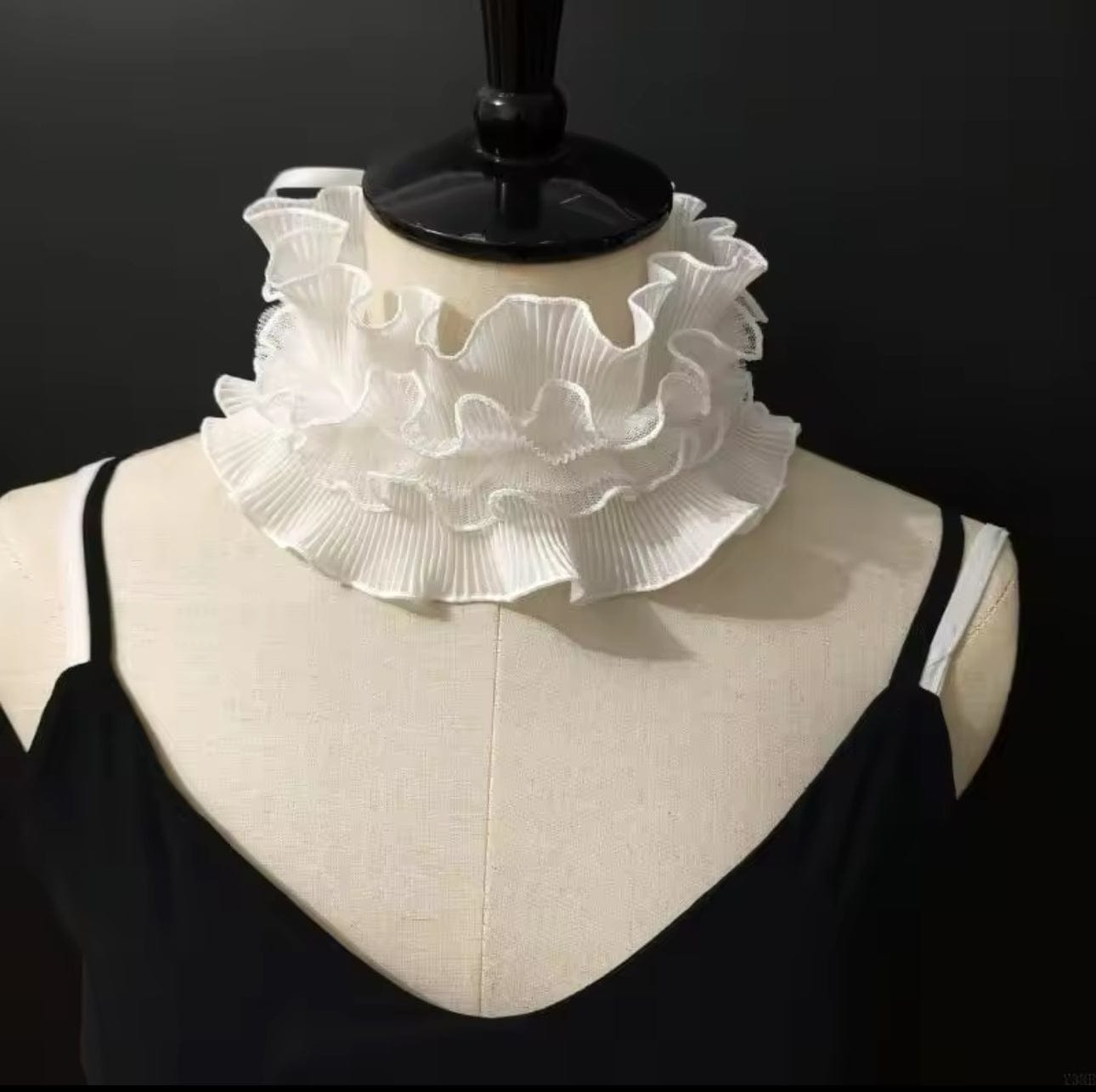 Neck Cover - Off White - Turban Couture