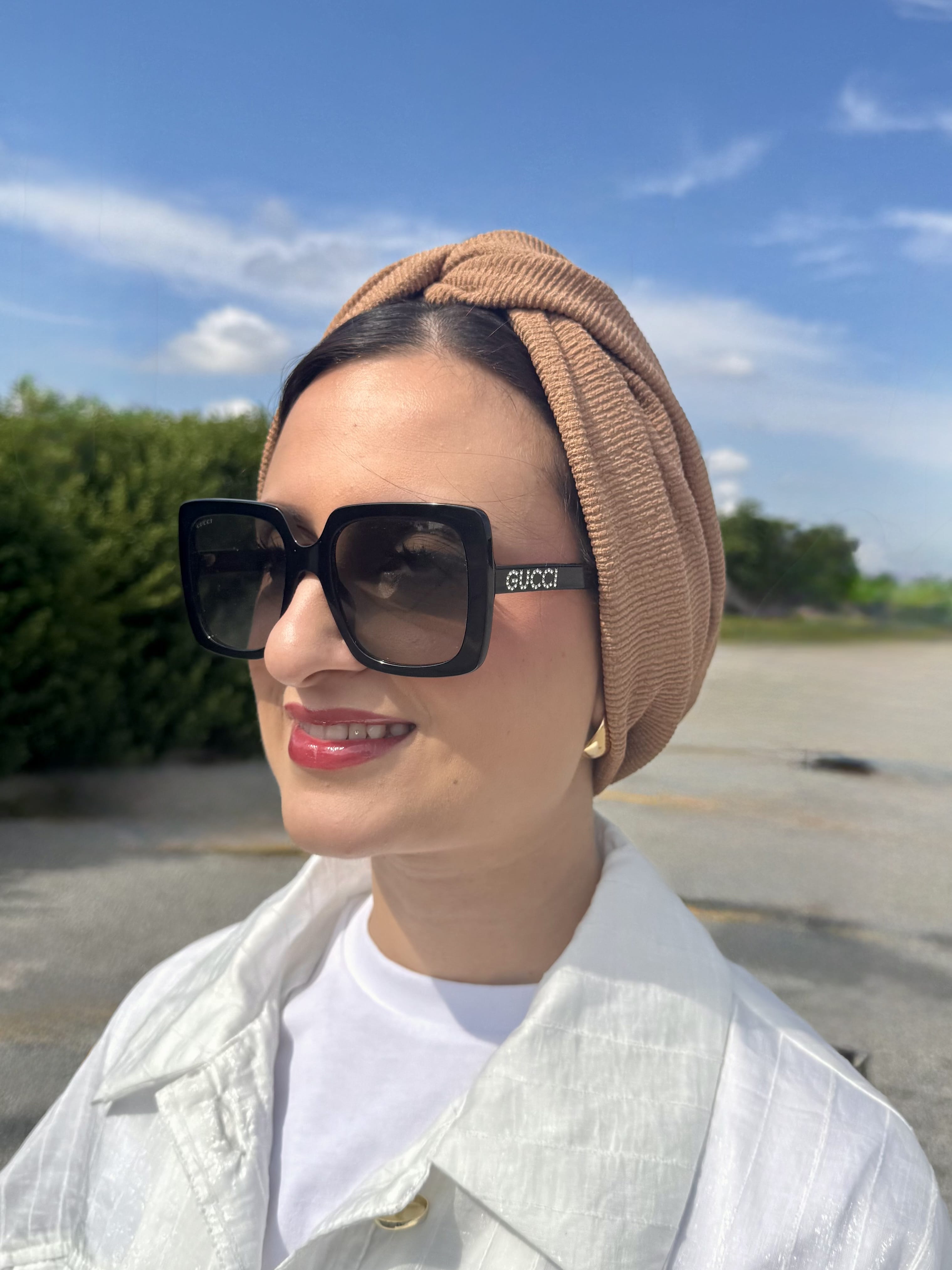 Beanie Twist Cross - Camel