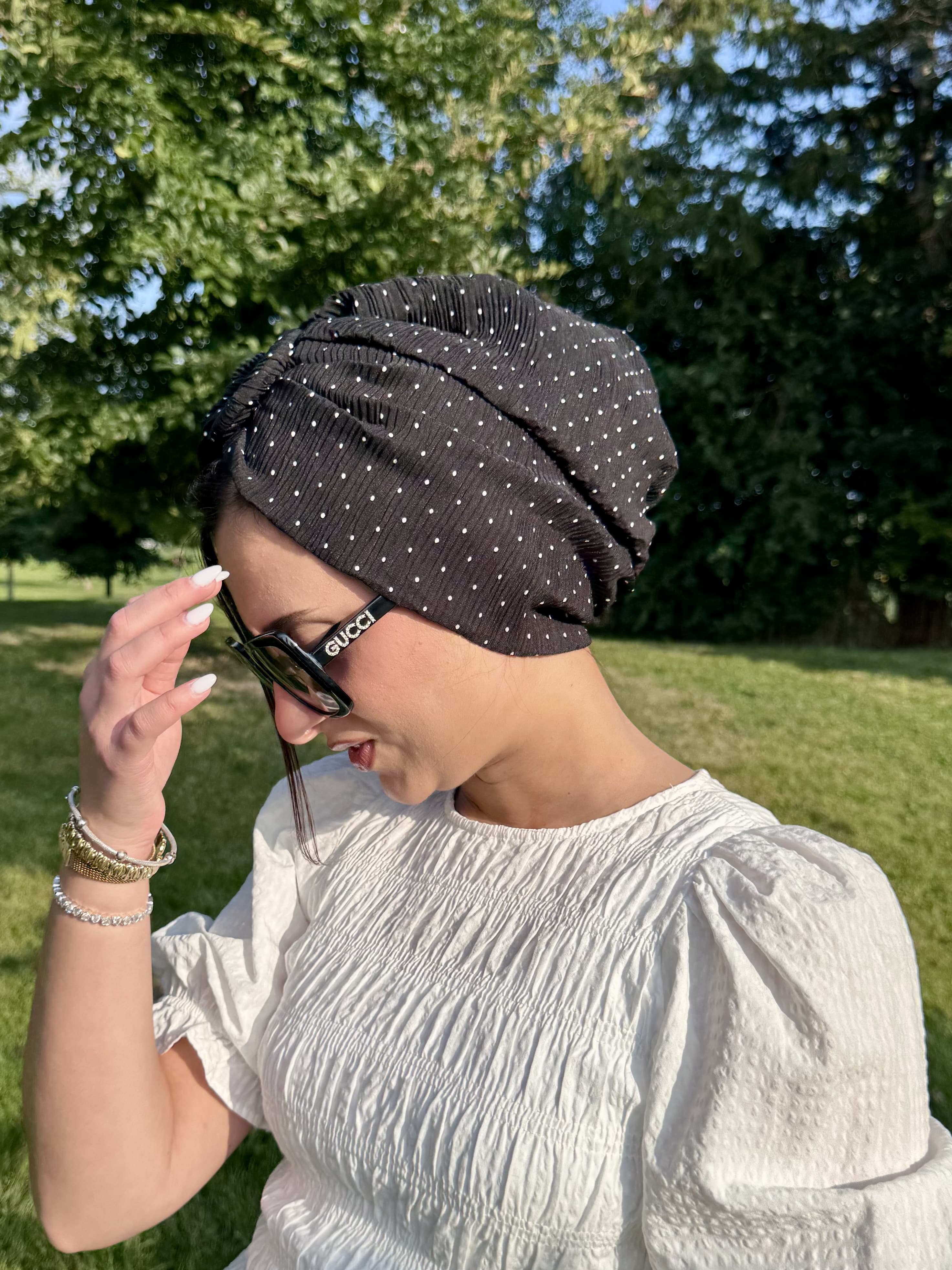 Beanie Ring - Polka Dots