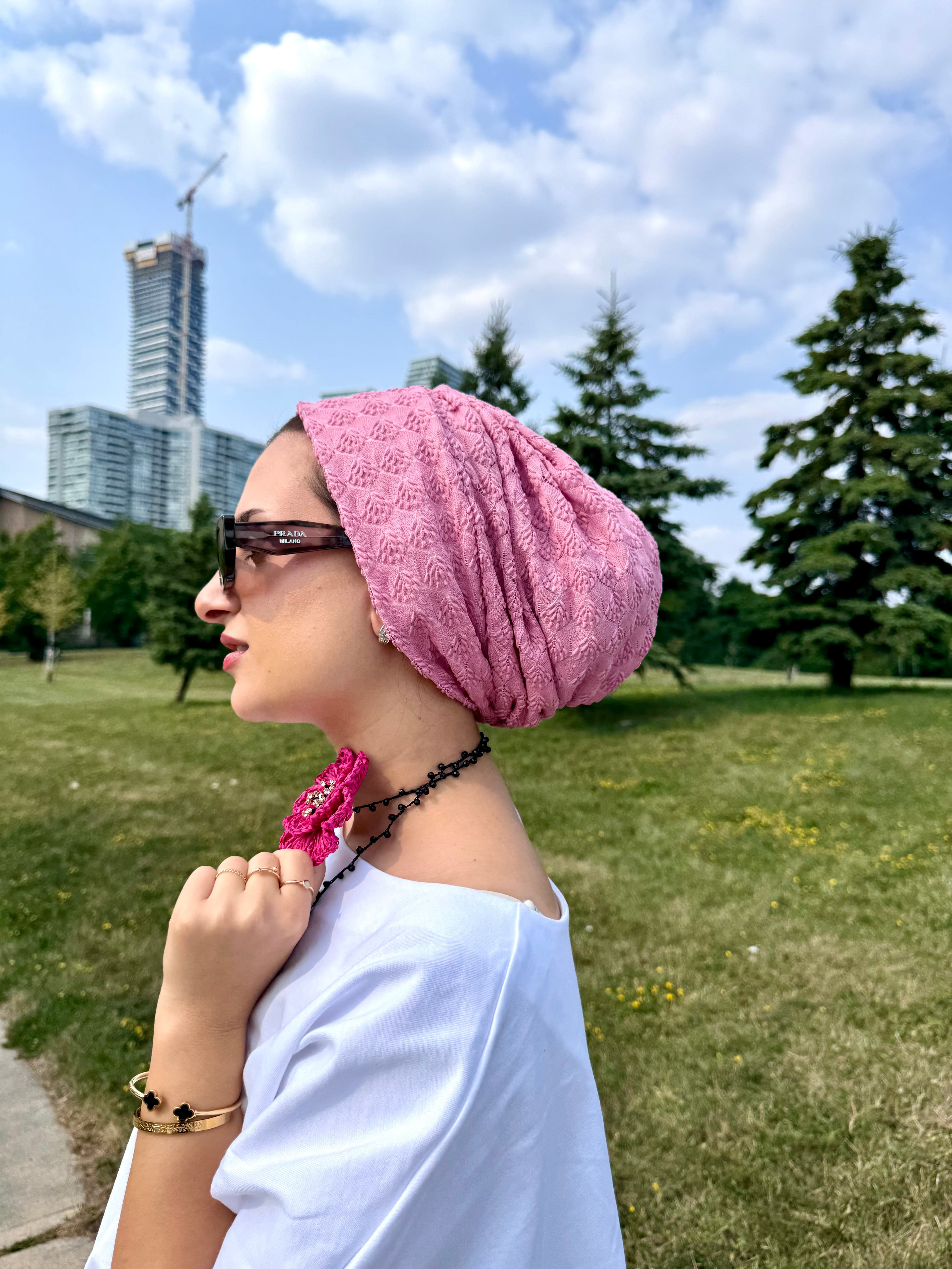 Beanie Sunbula - Pink - Turban Couture