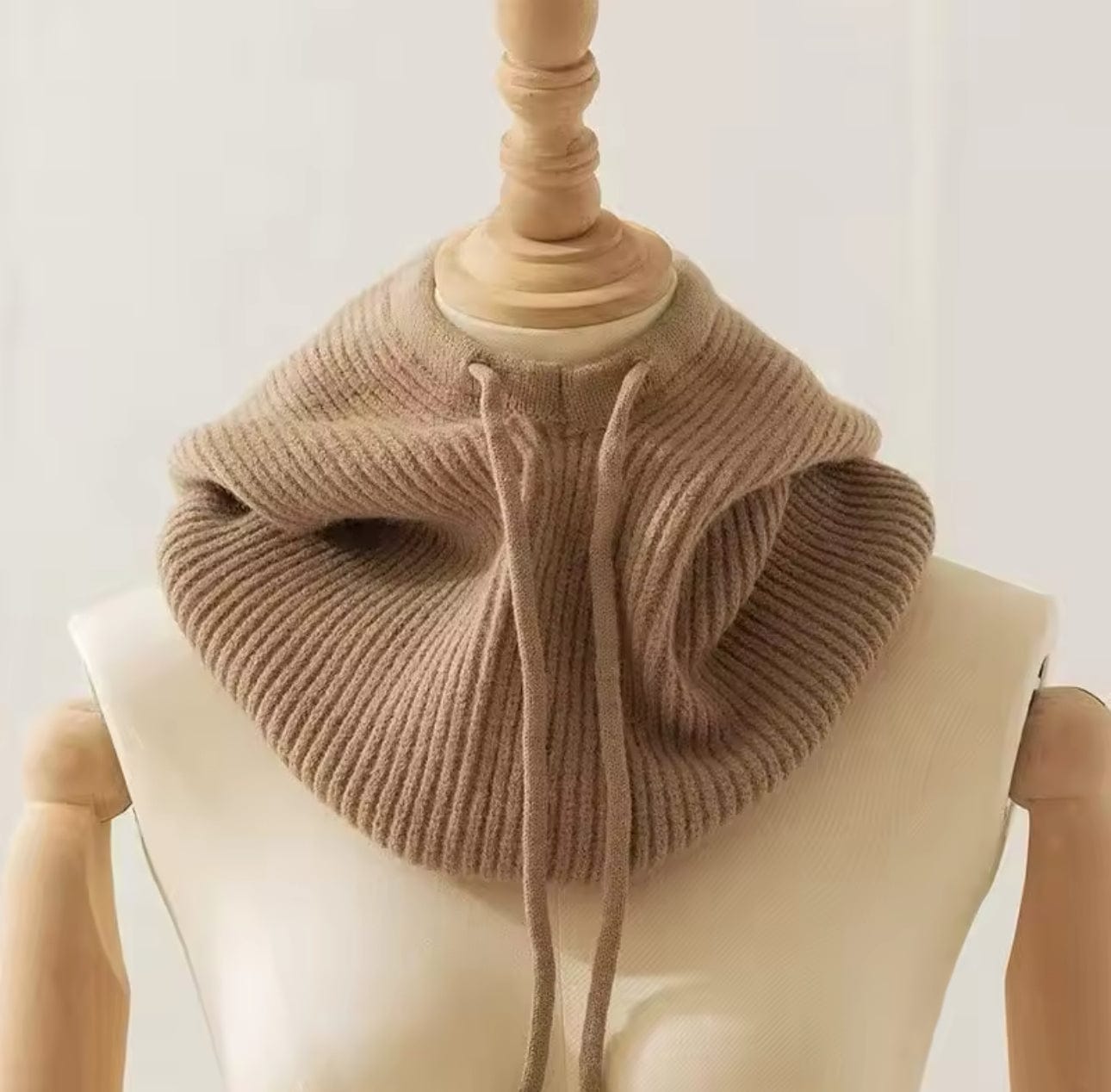 Hoodie Balaclava - Khakis - Turban Couture