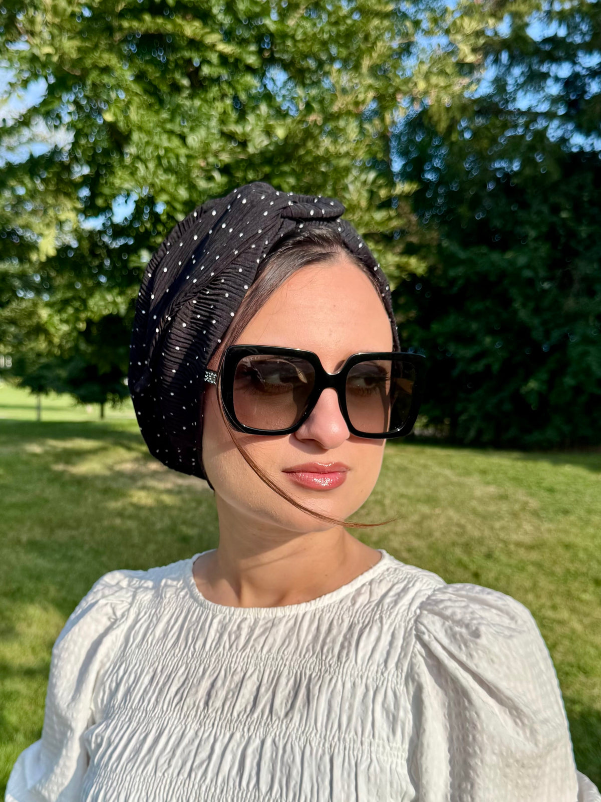 Beanie Ring - Polka Dots
