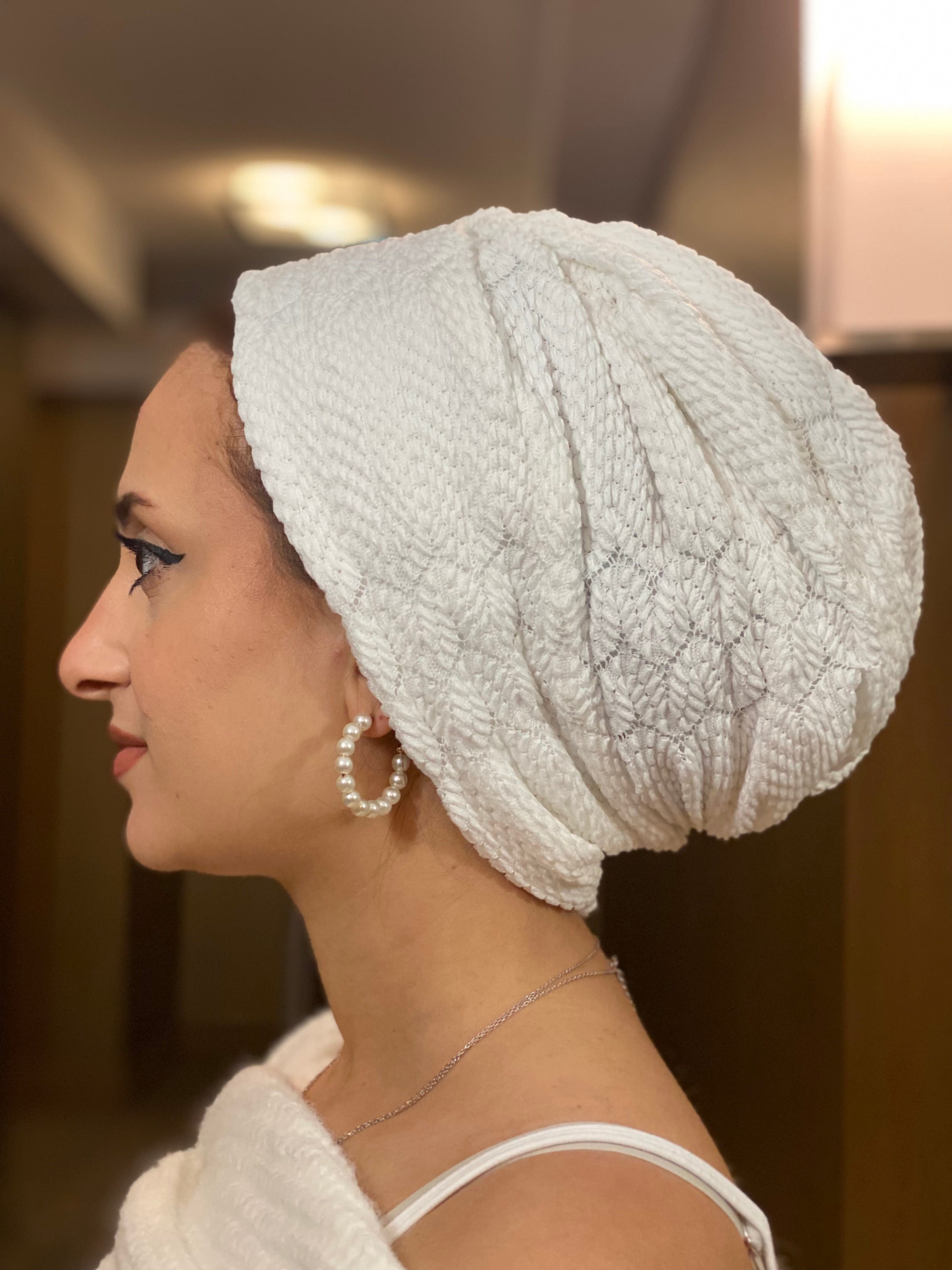 Beanie Printed - Off White