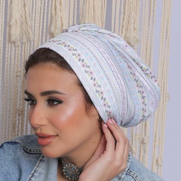 Beanie Cotton Floral - Day Lover - Turban Couture
