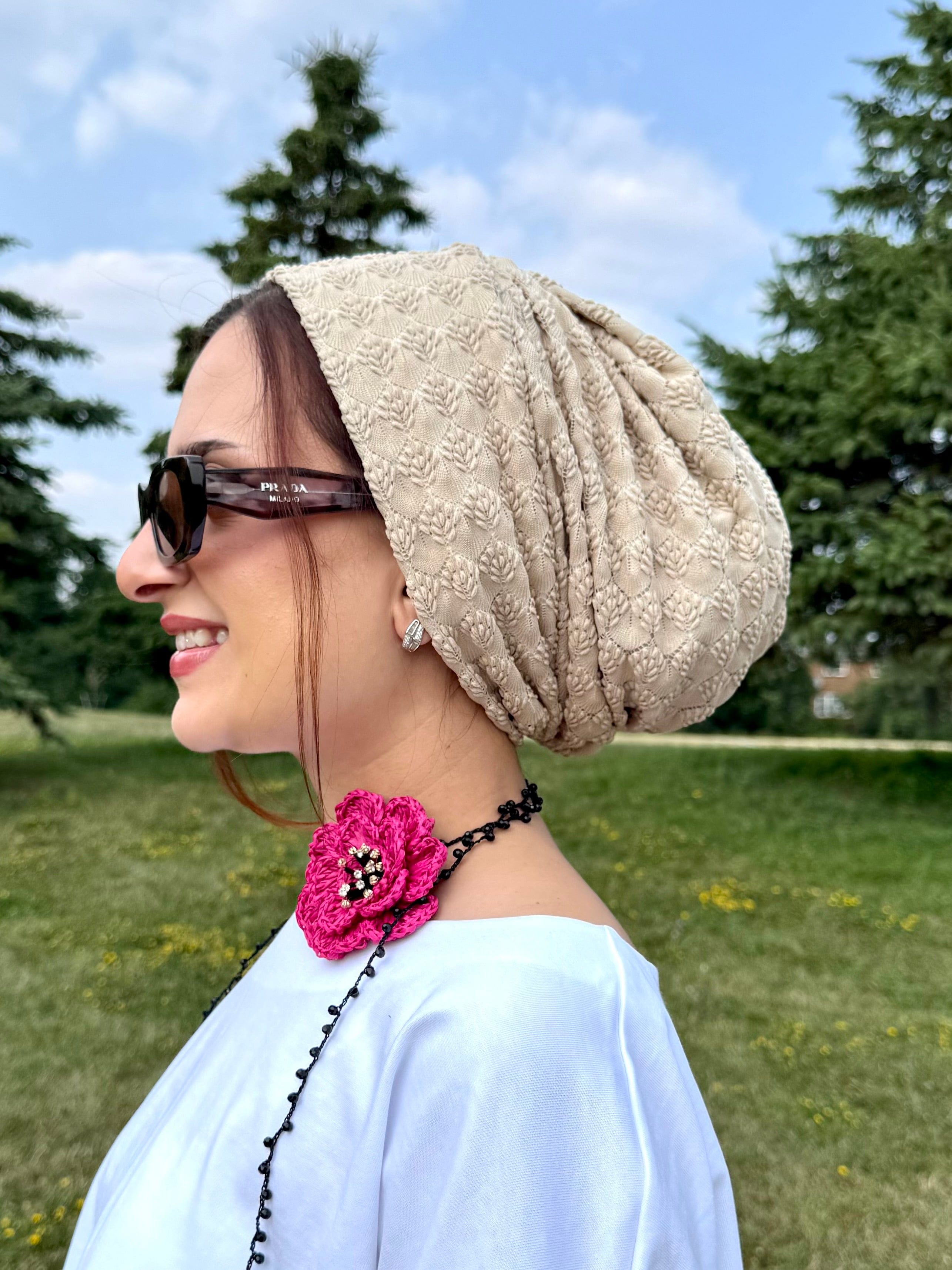 Beanie Sunbula - Nude - Turban Couture