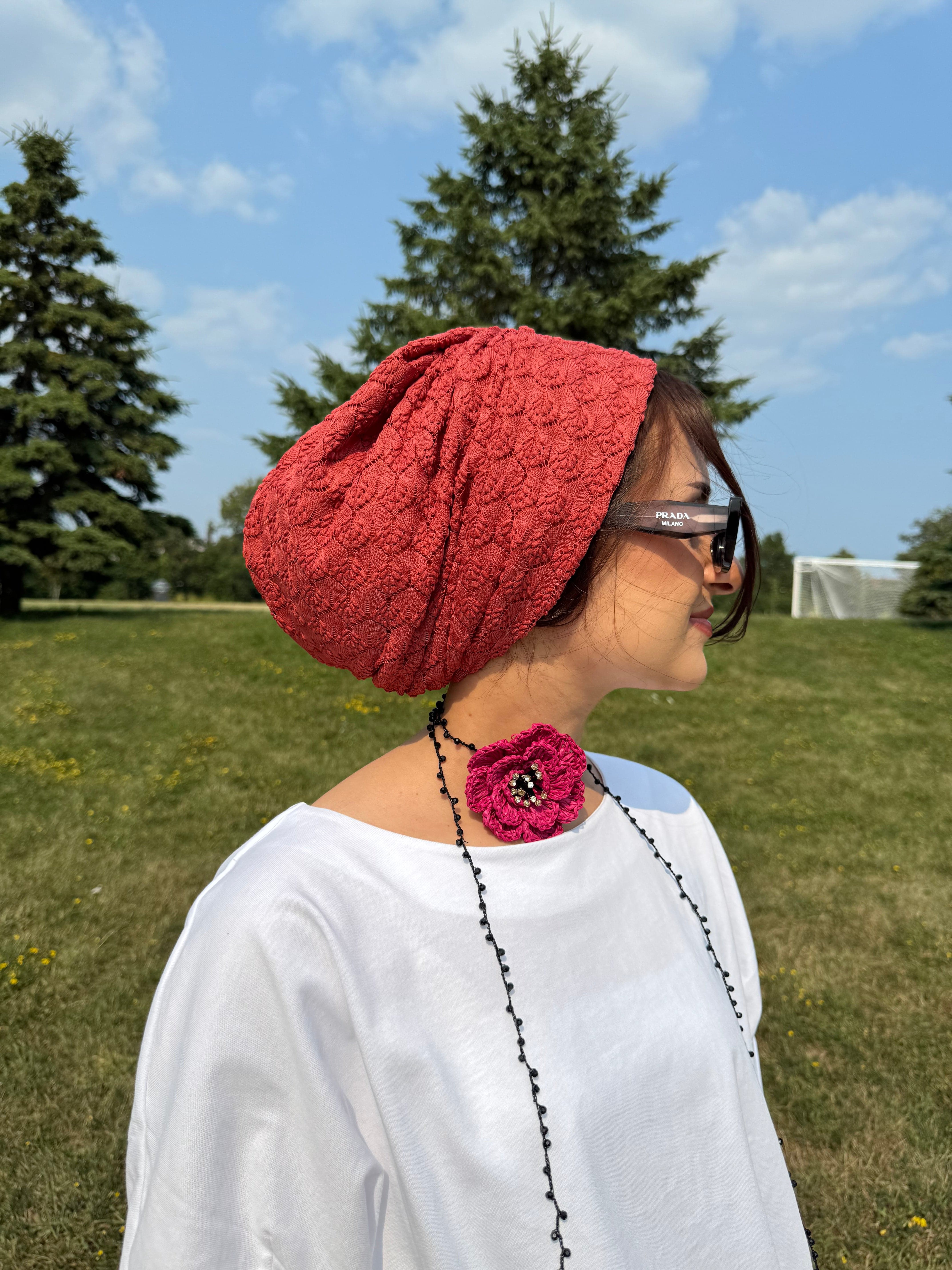 Beanie Sunbula - Brick - Turban Couture