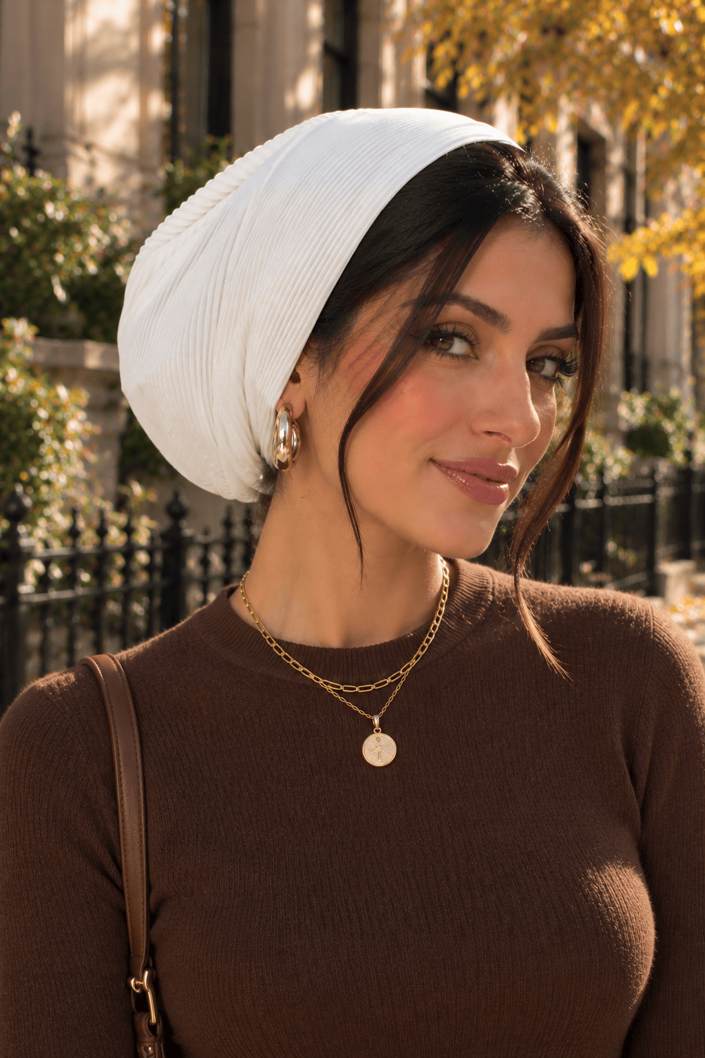 Beanie pleated - Off White