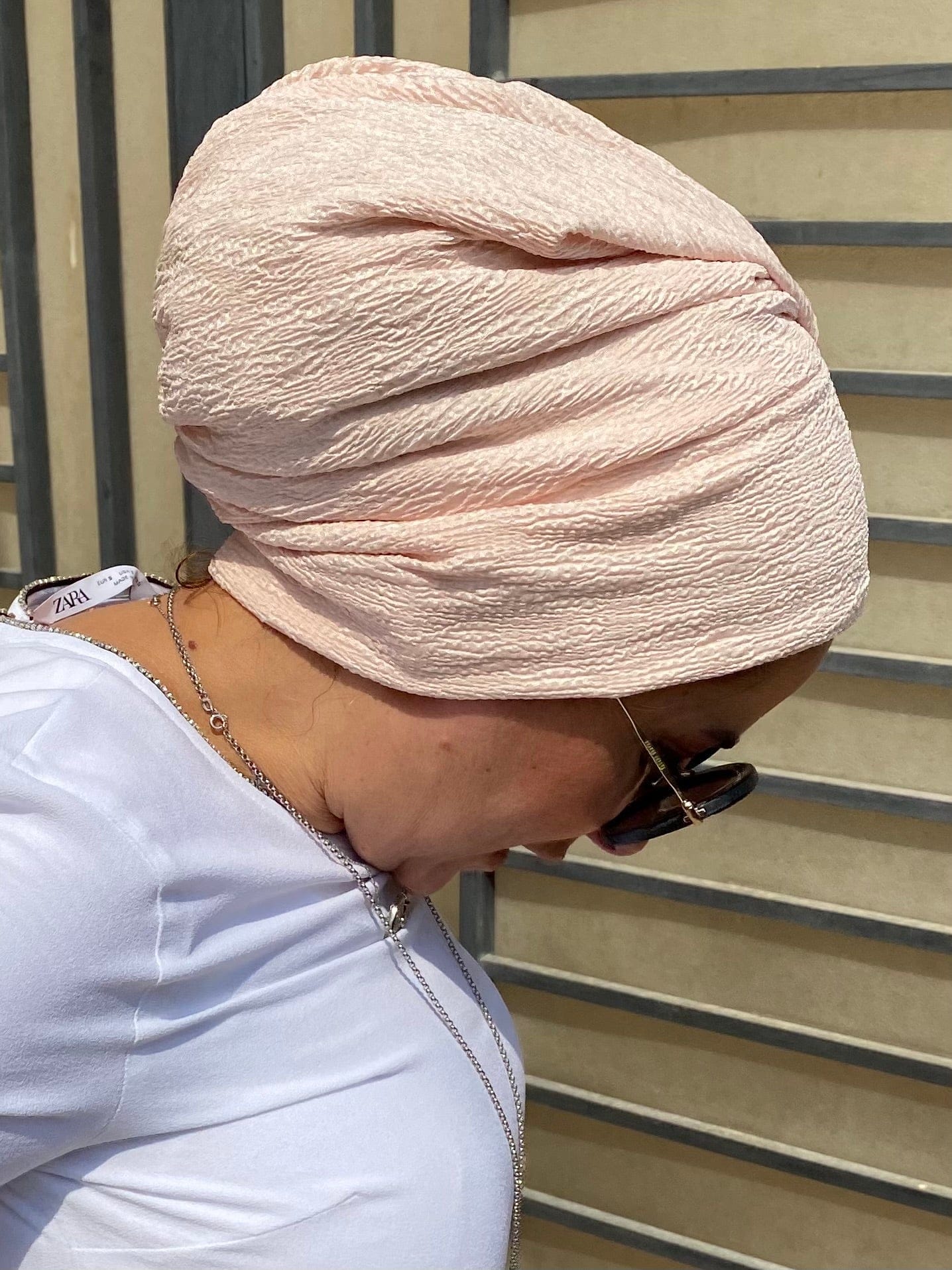 Beanie Rippled - Beachy Pink