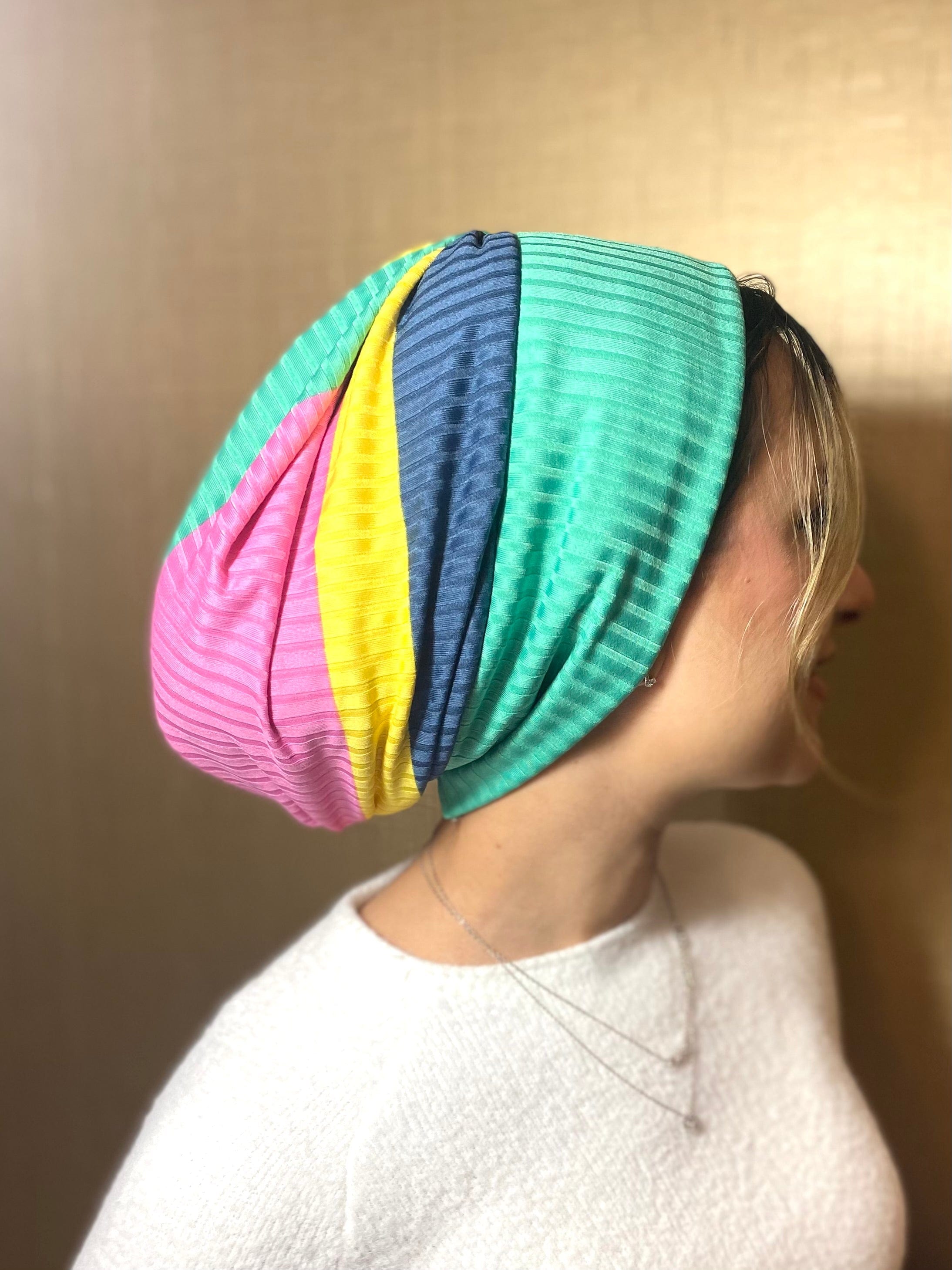Beanie Ribbed Jersey - Colourful