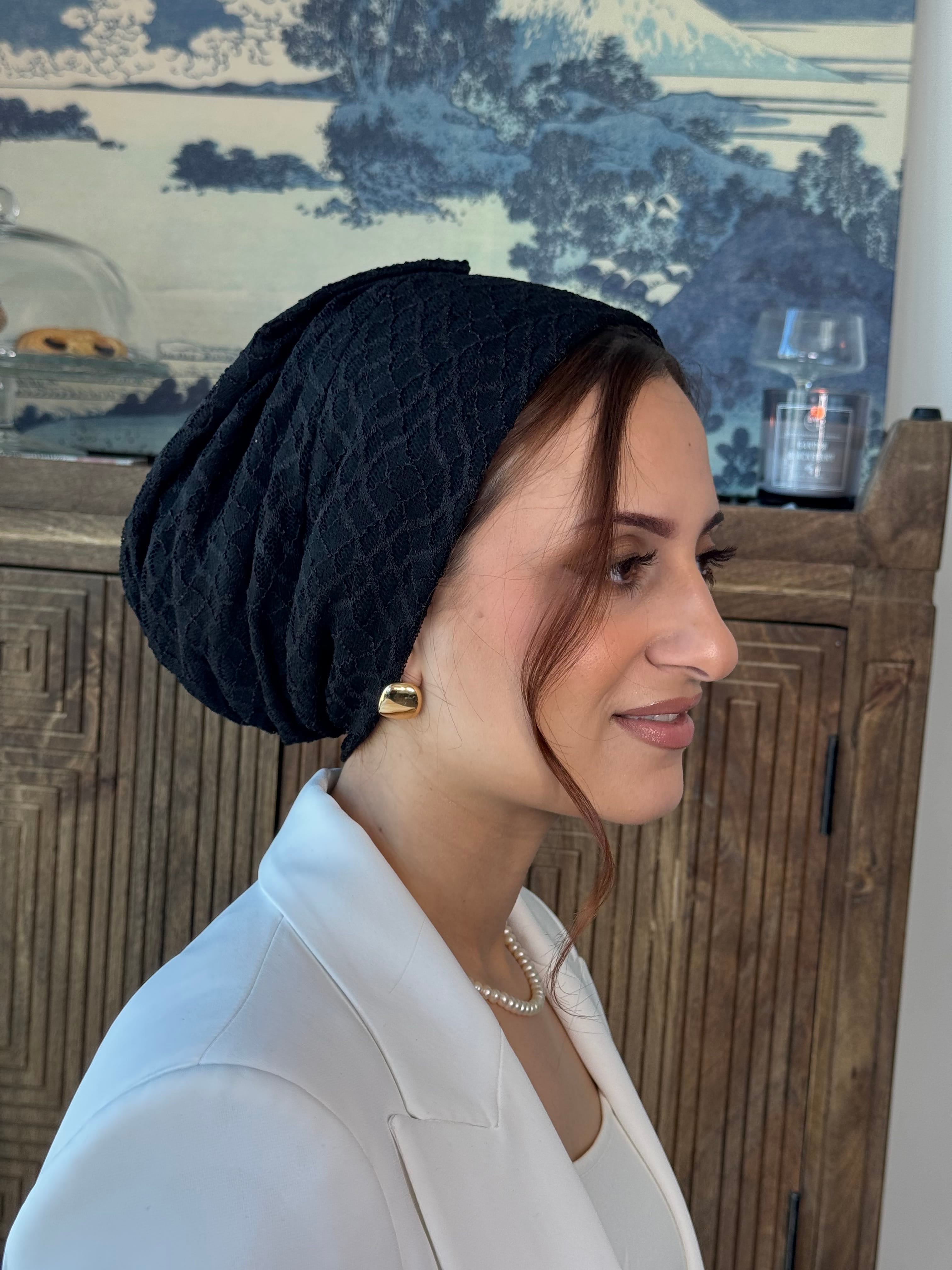 Beanie Lace - Black 🖤