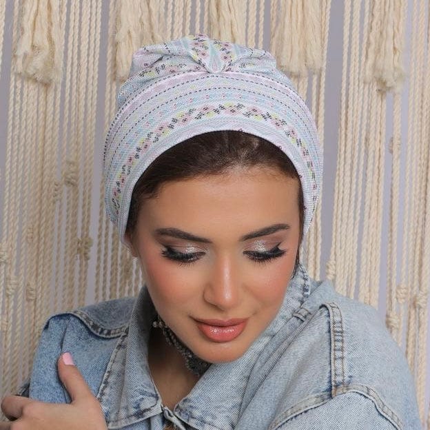Beanie Cotton Floral - Day Lover - Turban Couture