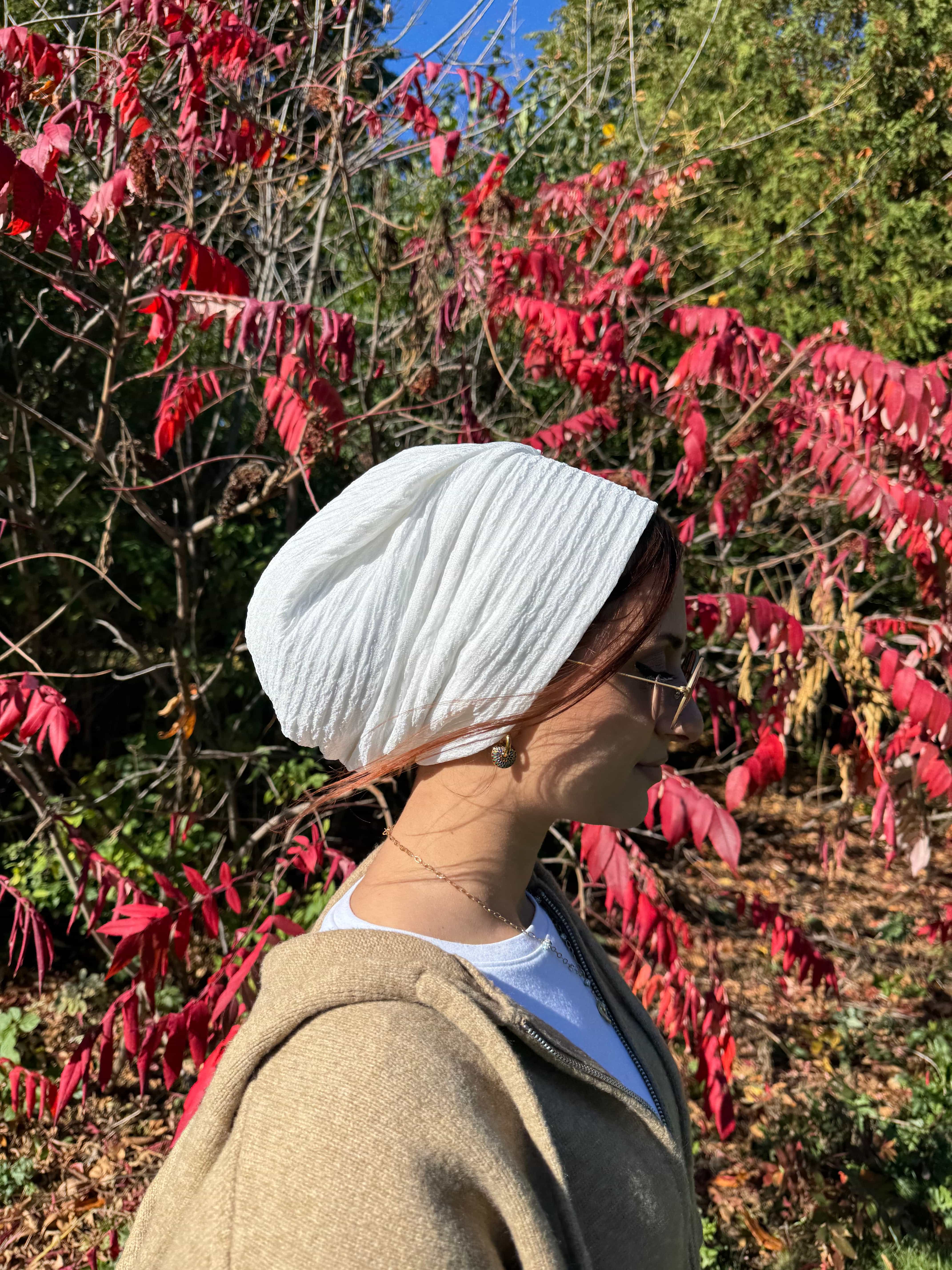 Beanie Rippled - Off White