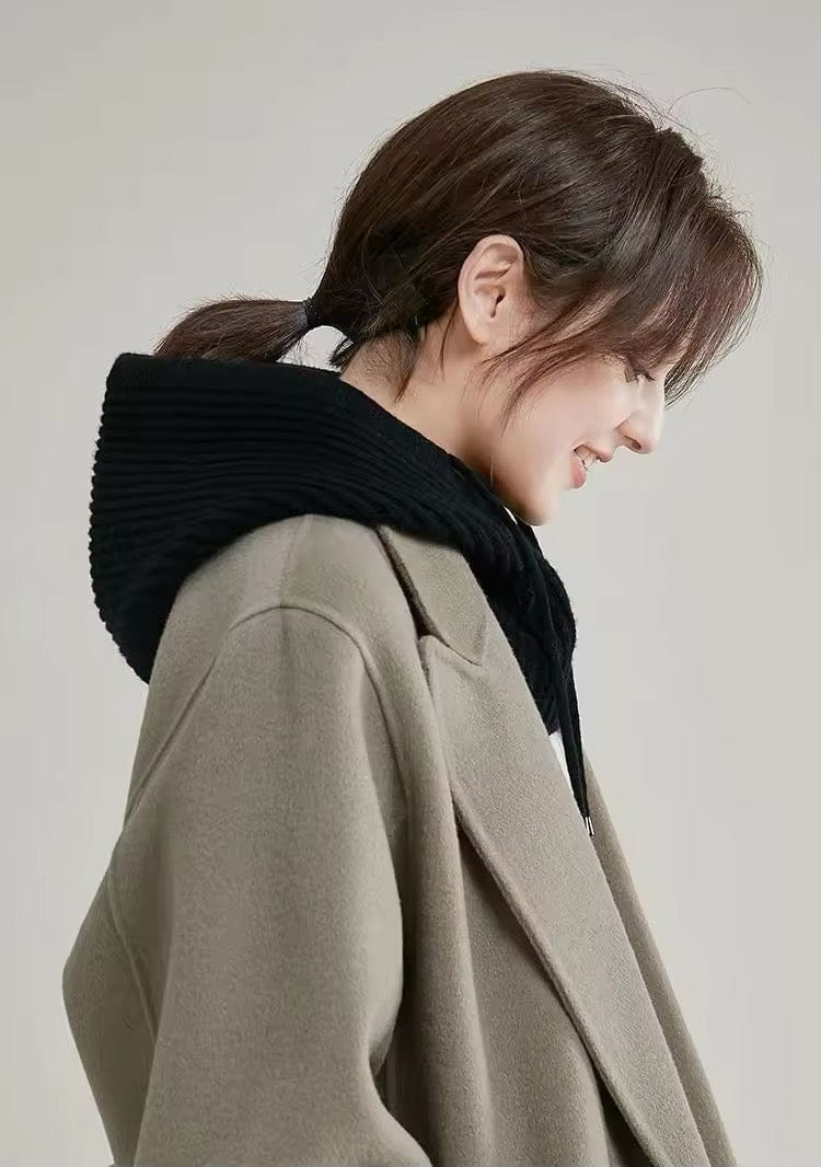 Hoodie Balaclava - Black - Turban Couture