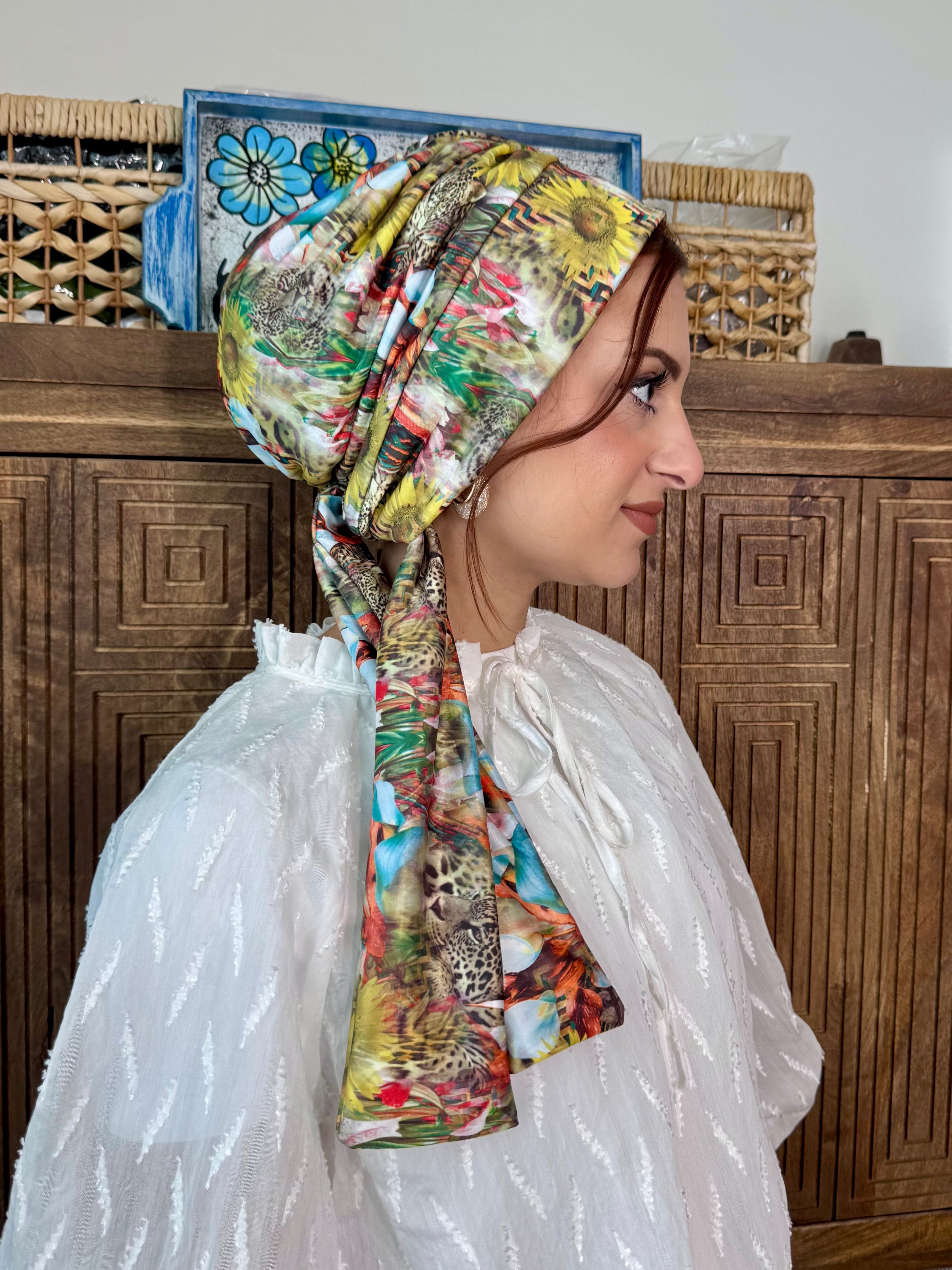 Beanie Wrap Light Jersey - Sunflower