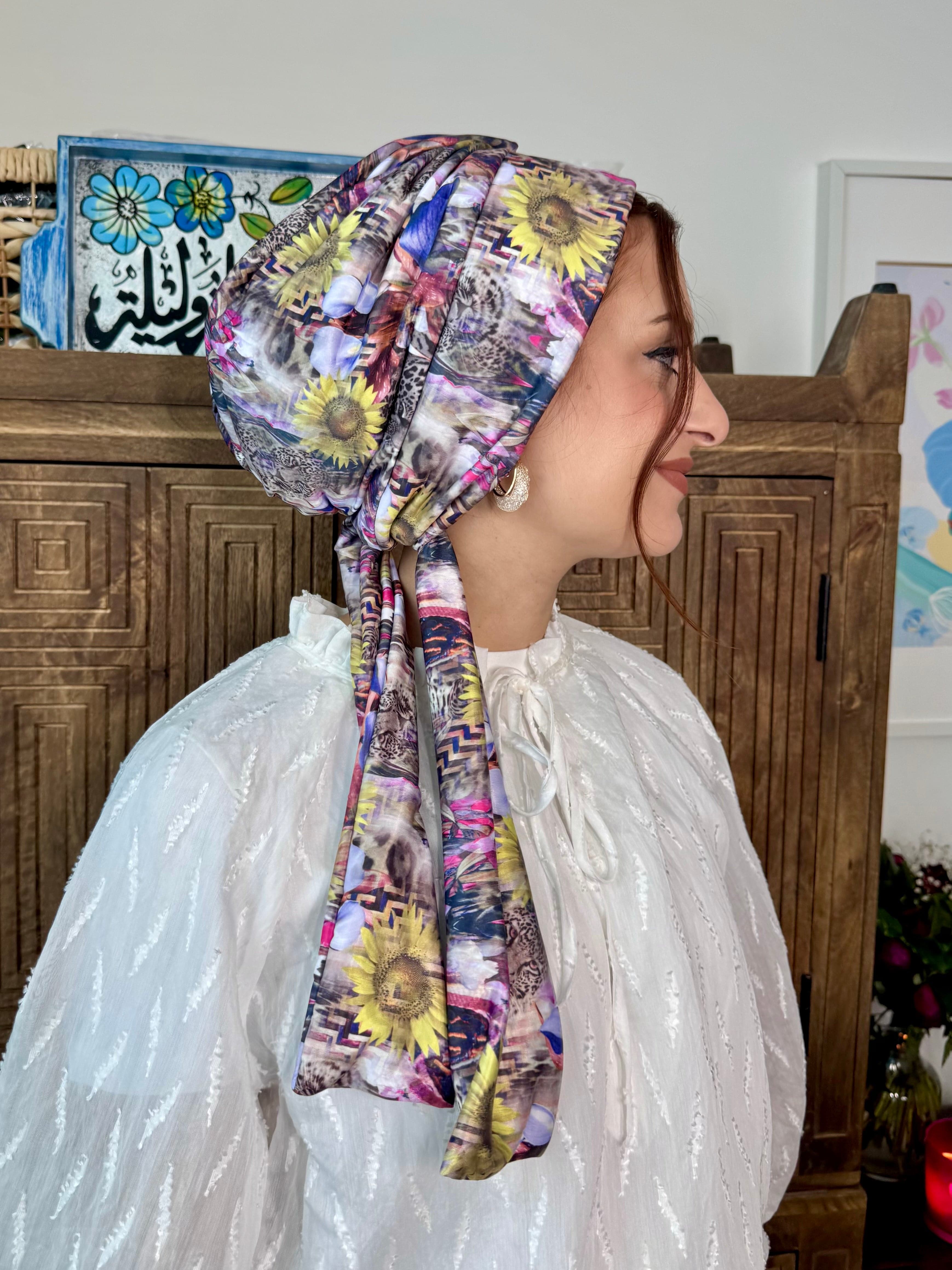 Beanie Wrap Light Jersey - Sunflower II