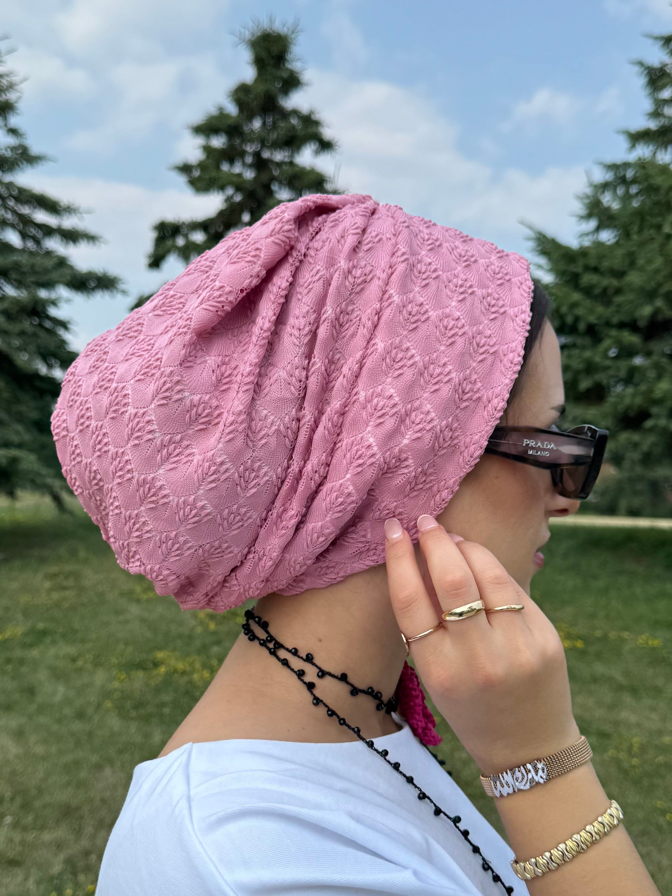 Beanie Sunbula - Pink - Turban Couture
