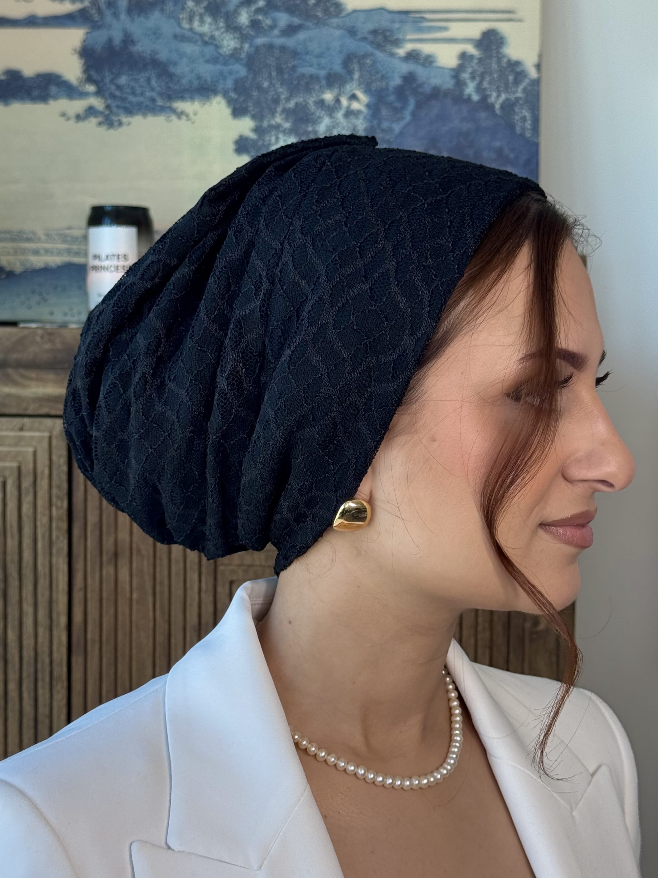 Beanie Lace - Black 🖤