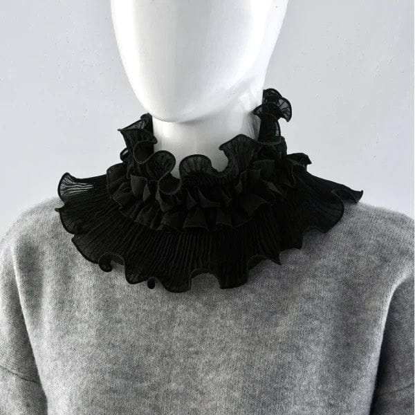 Neck Cover - Black - Turban Couture