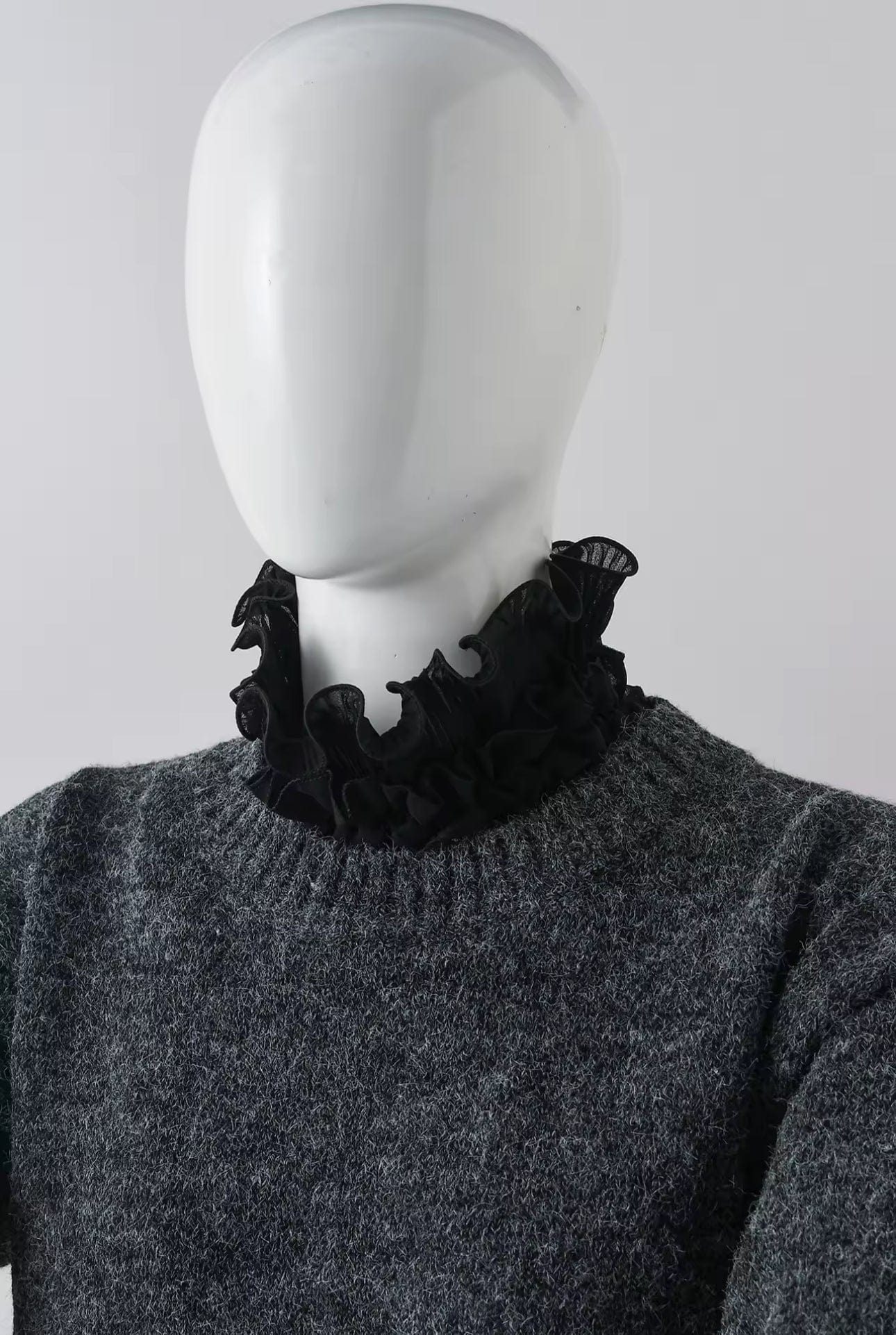 Neck Cover - Black - Turban Couture