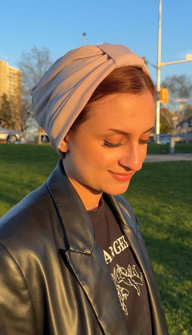 Turban Basic - New Khaki - Turban Couture