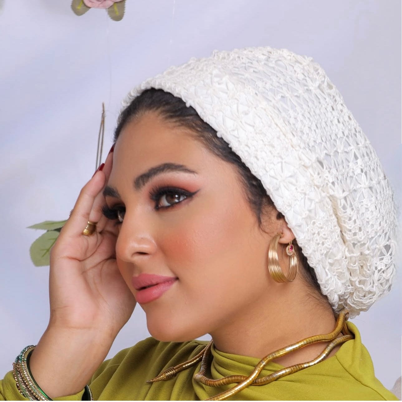 Beanie Knit - Off White II - Turban Couture