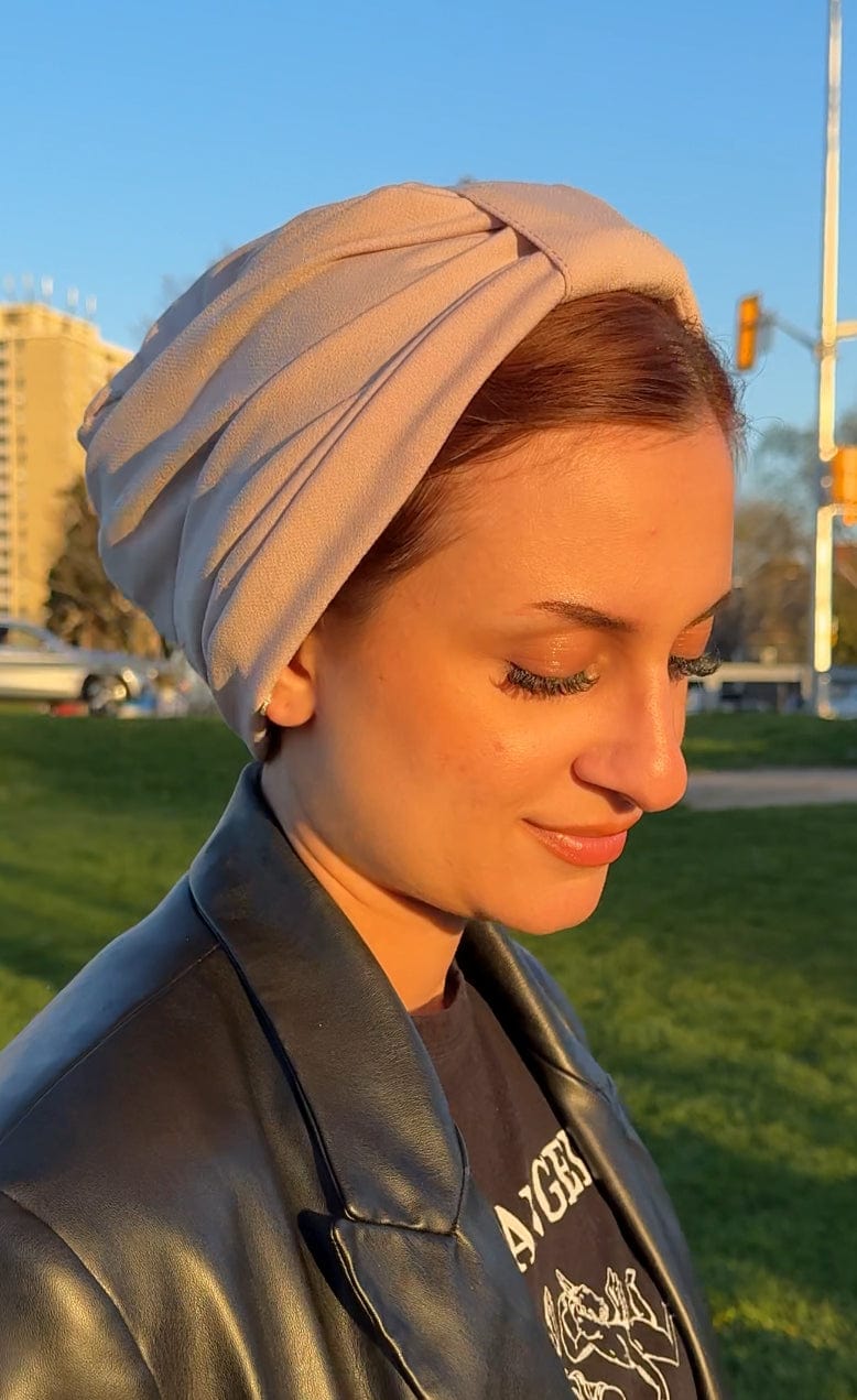 Turban Basic - New Khaki - Turban Couture