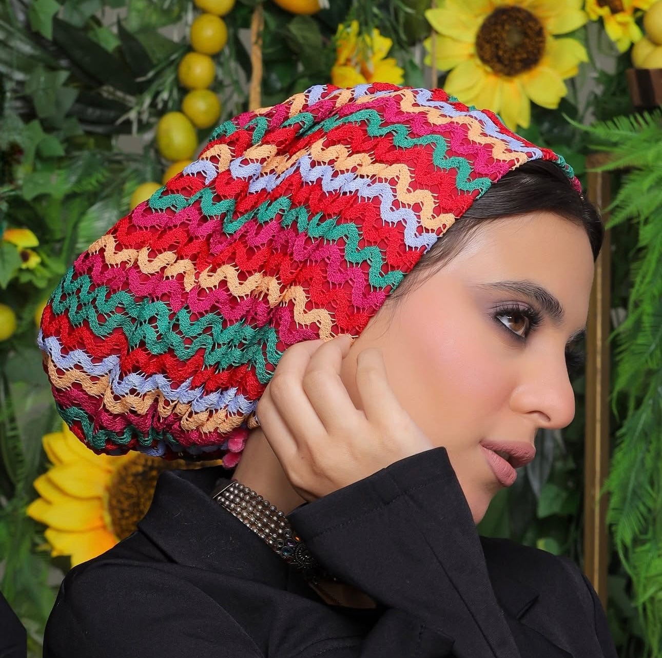 Beanie Knit - Colourful II - Turban Couture