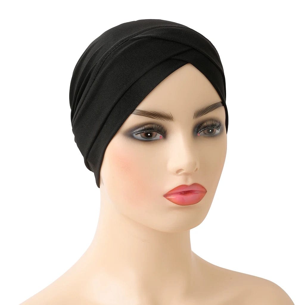 Bonnet - Black - Turban Couture