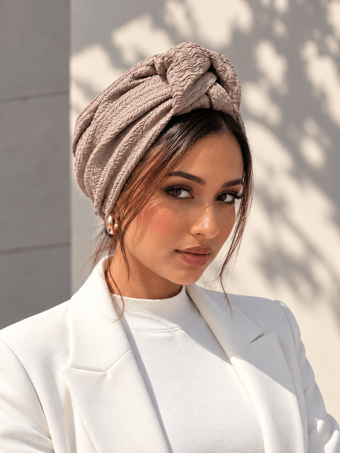 Beanie knot - Khaki