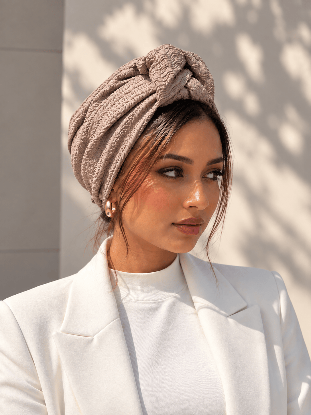 Beanie knot - Khaki