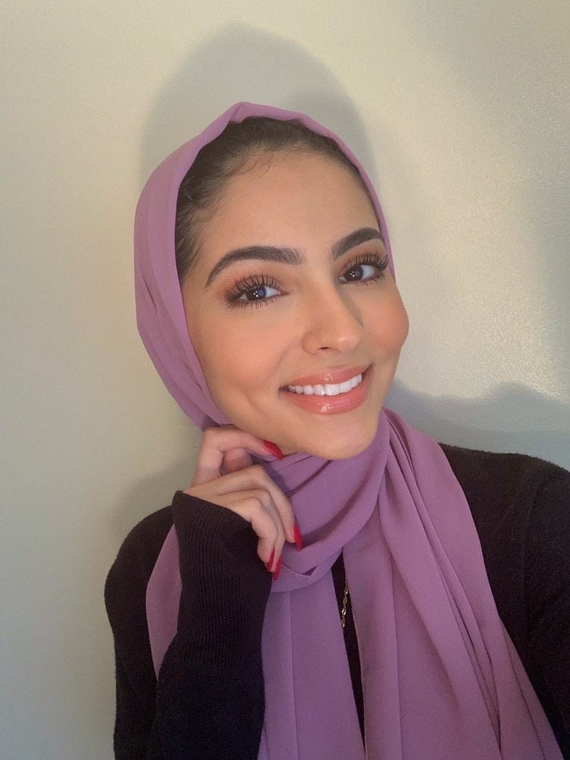 Chiffon Scarf - Lilac - Turban Couture