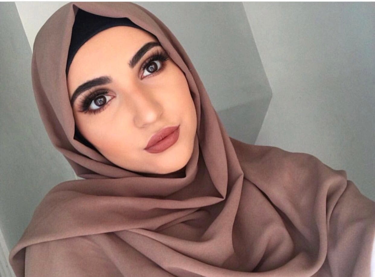 Chiffon Scarf - Dark Khaki - Turban Couture
