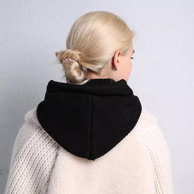 Hoodie Balaclava - Black - Turban Couture
