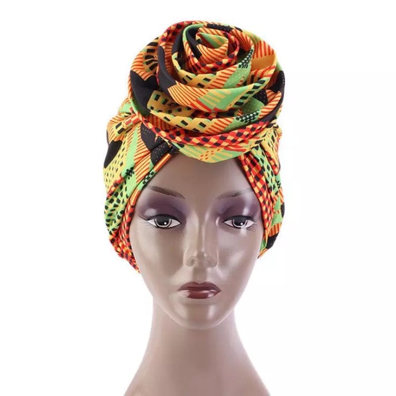 Satin lined turban - Beautiful Africa
