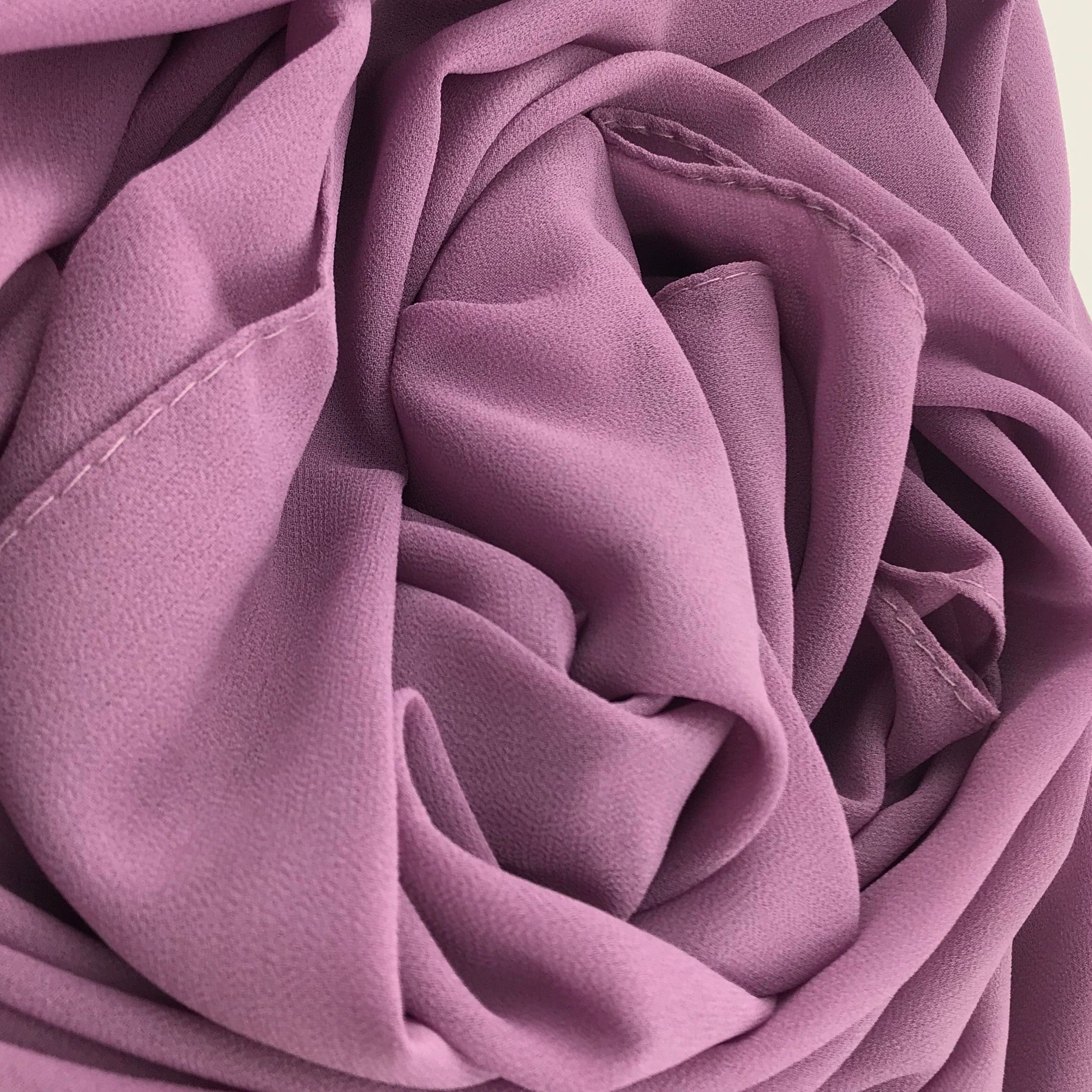 Chiffon Scarf - Lilac - Turban Couture
