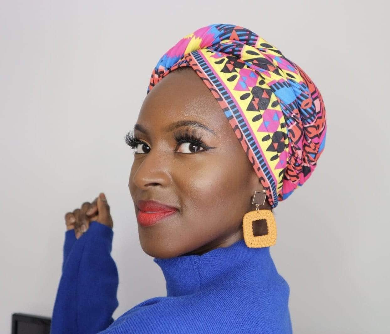 TurbansStuff Turban wrap Turban Basics Wrap Africa Handmade Luxury Fashion Women Headwrap