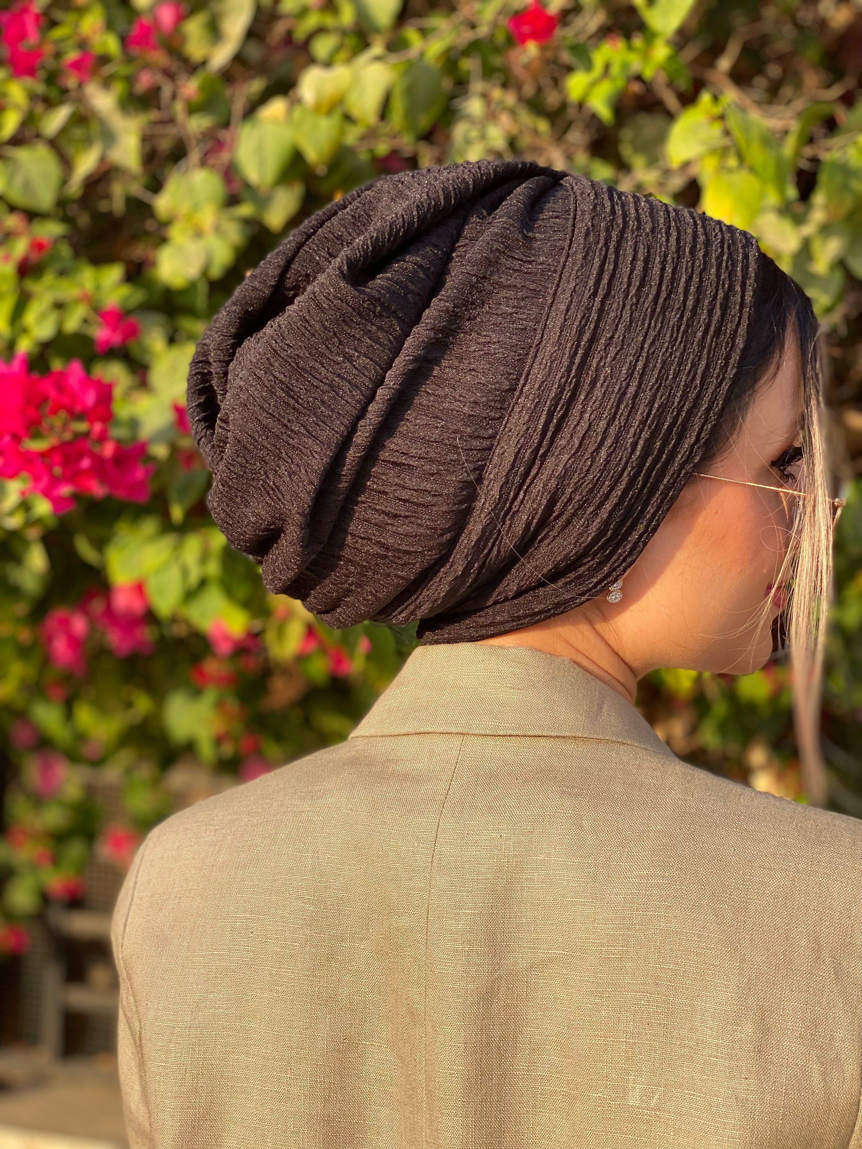 TURBAN RIPPLED & DRAPED