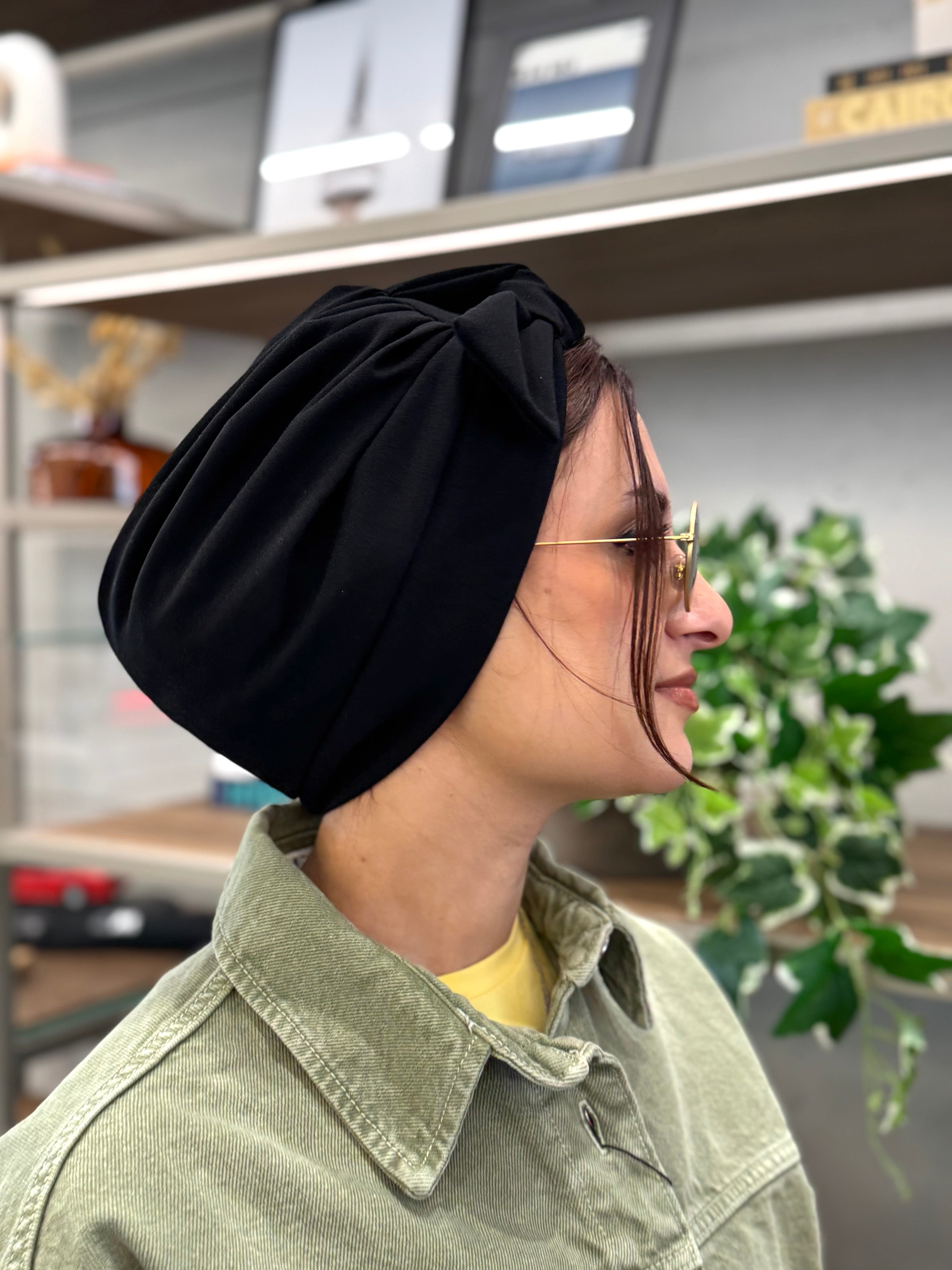Turban Bow - Black