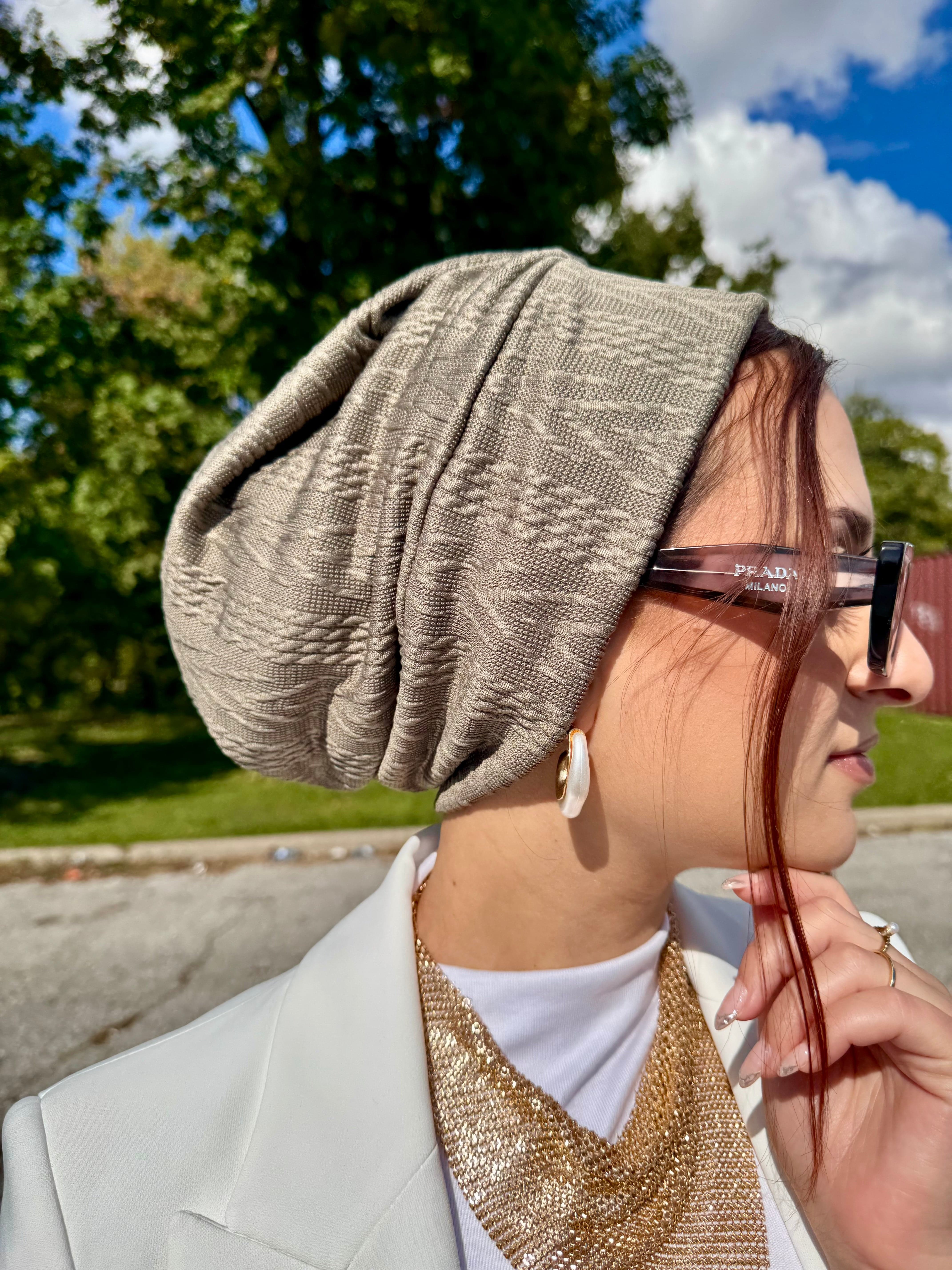 Beanie Knit - Sage