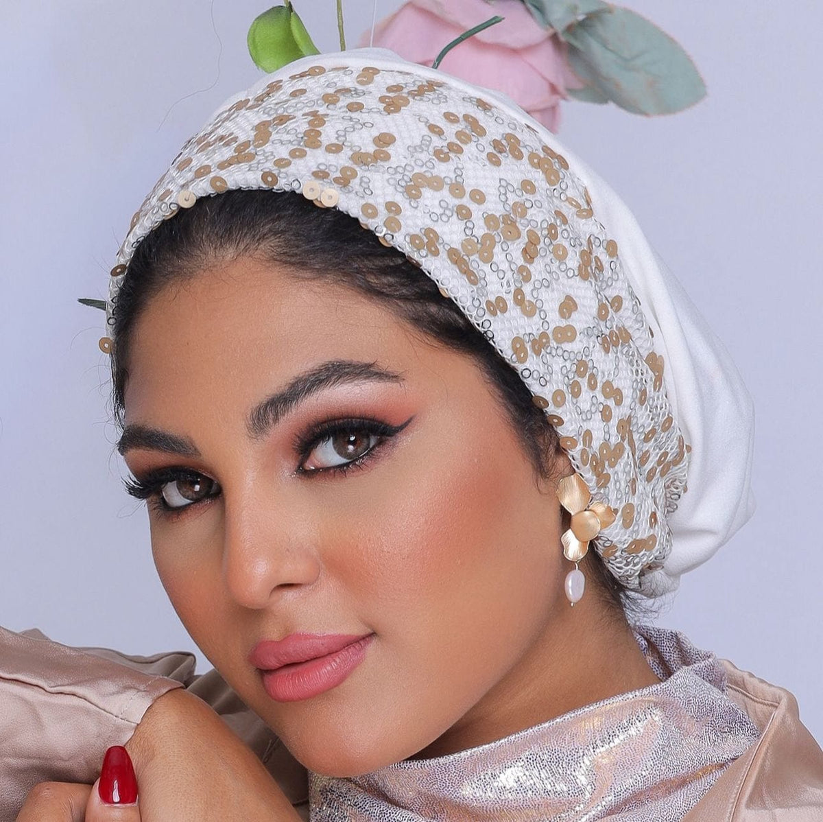 Floral Spring Beanie Hat | Floral Spring | Turbans Stuff